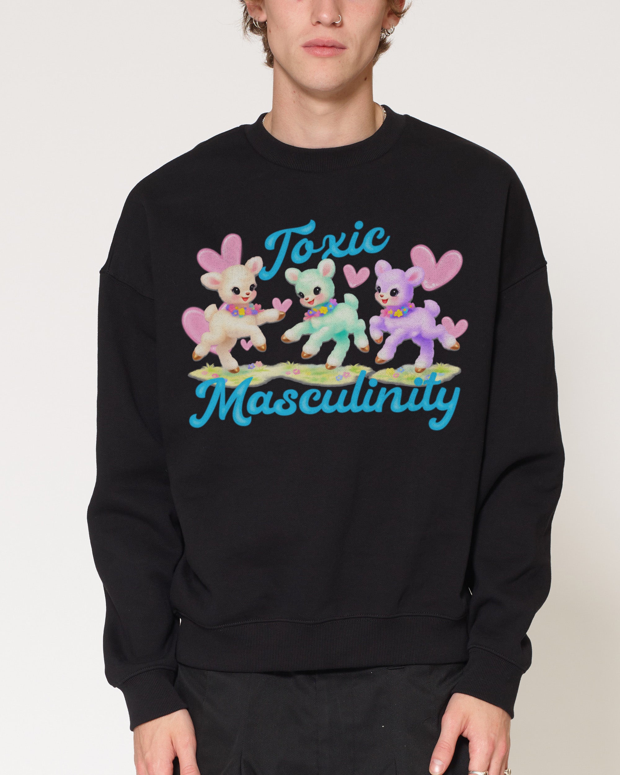 Toxic Masculinity Black Sweatshirt