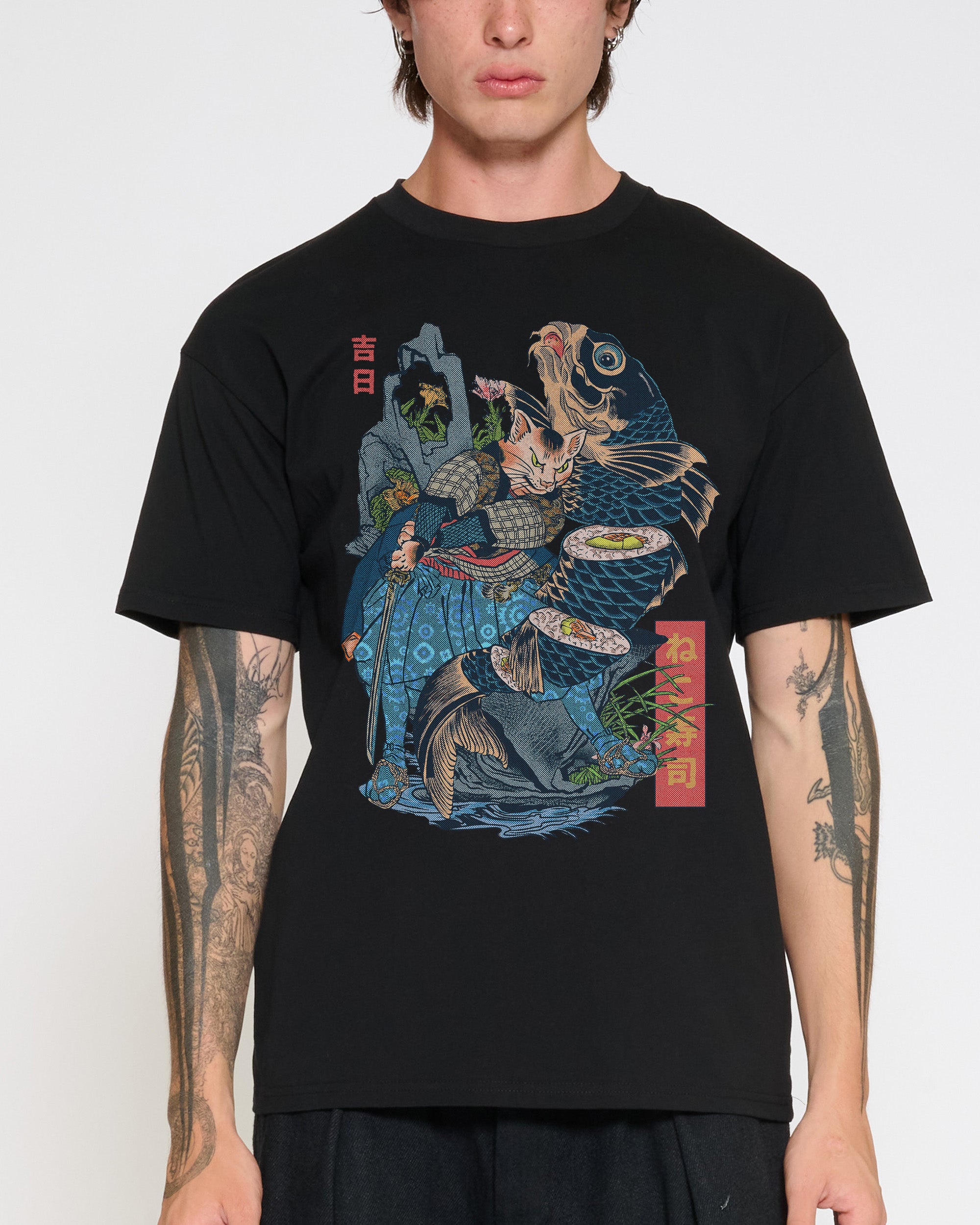 Neko Sushi T-Shirt – view 3