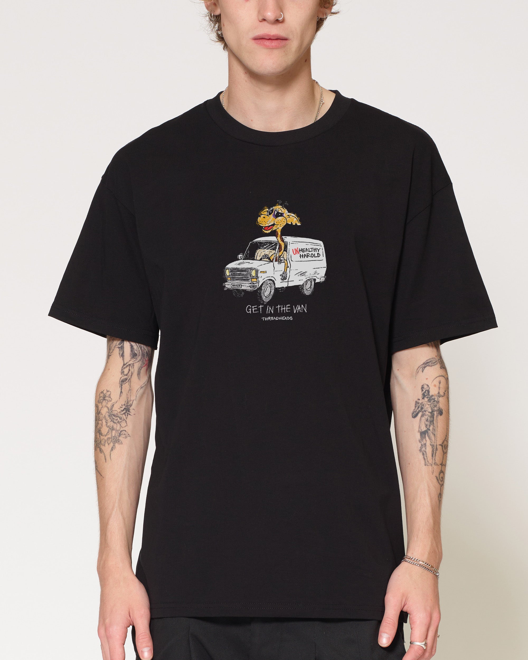 Get in the Van Black T-Shirt