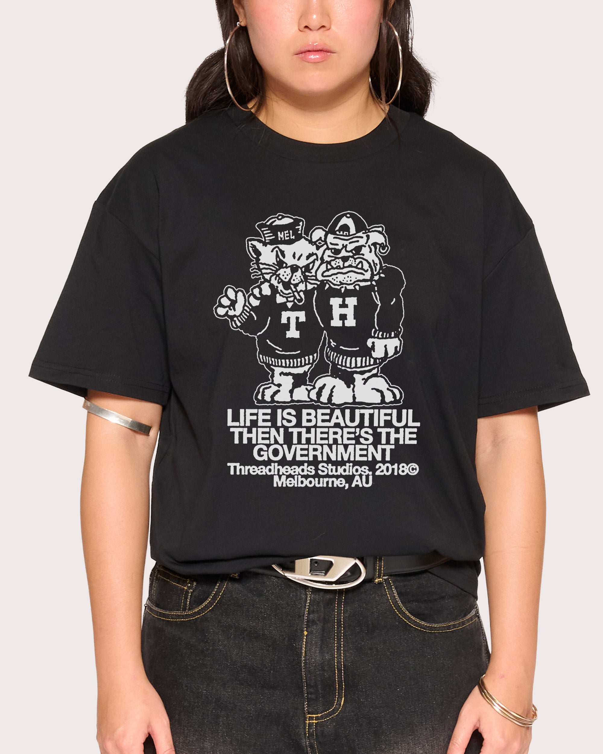 Life is Beautiful Black T-Shirt