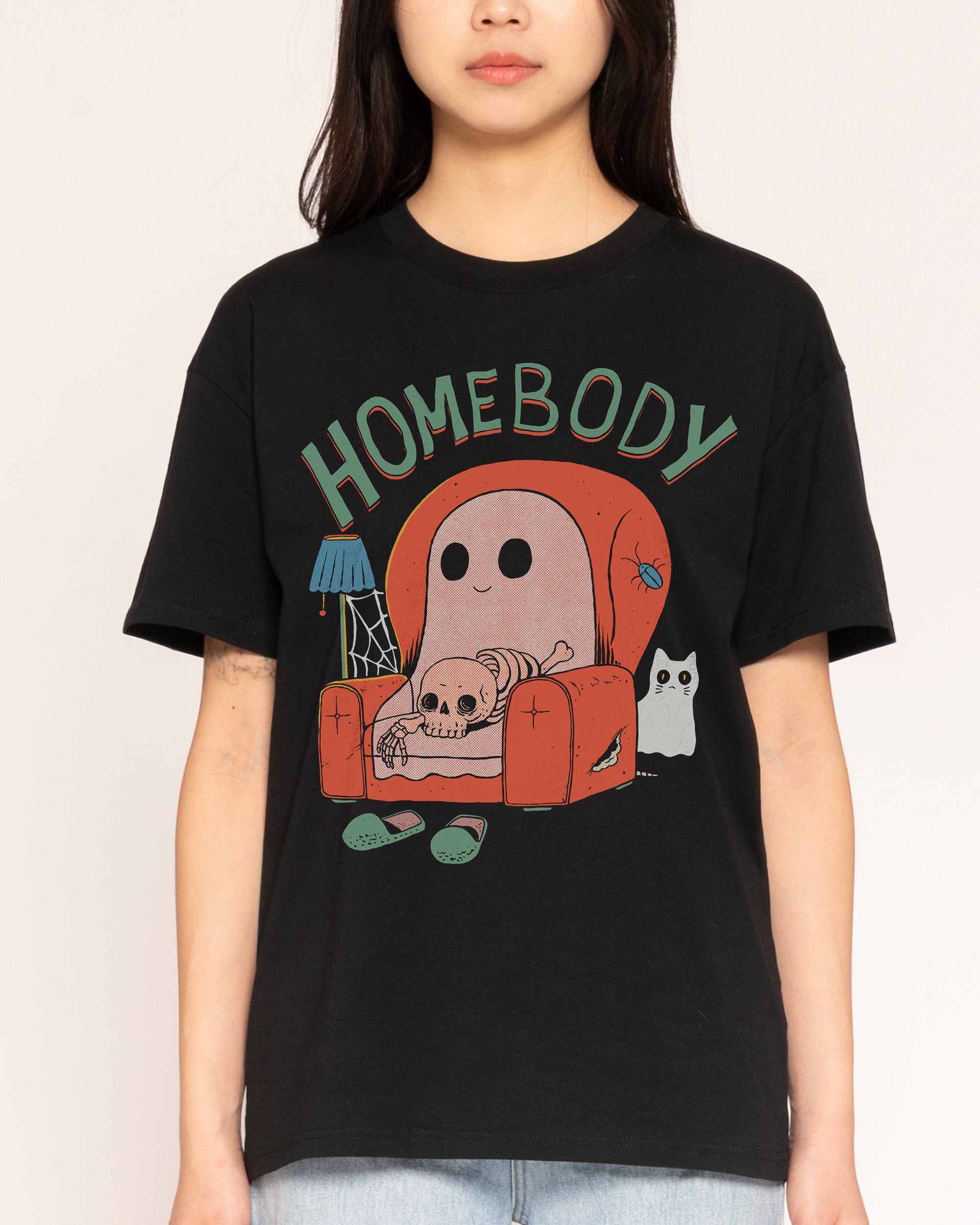 Homebody Black T-Shirt