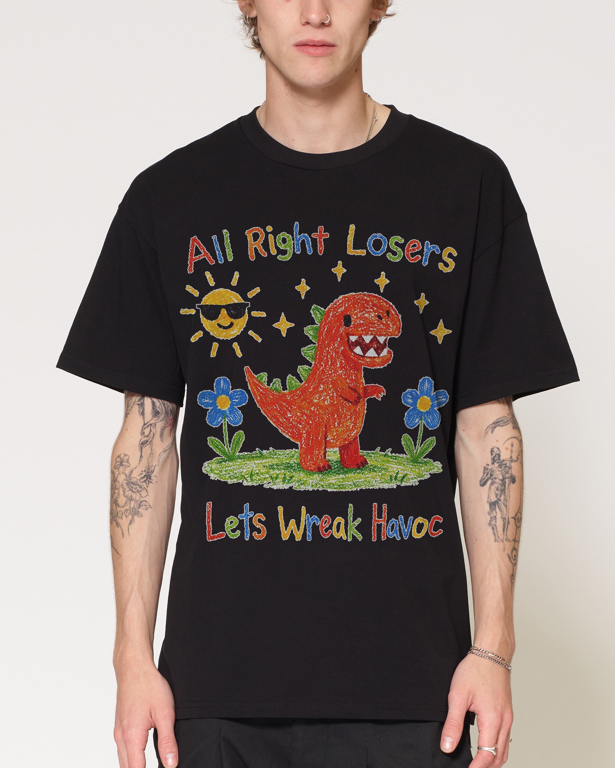 Lets Wreak Havoc Black T-Shirt
