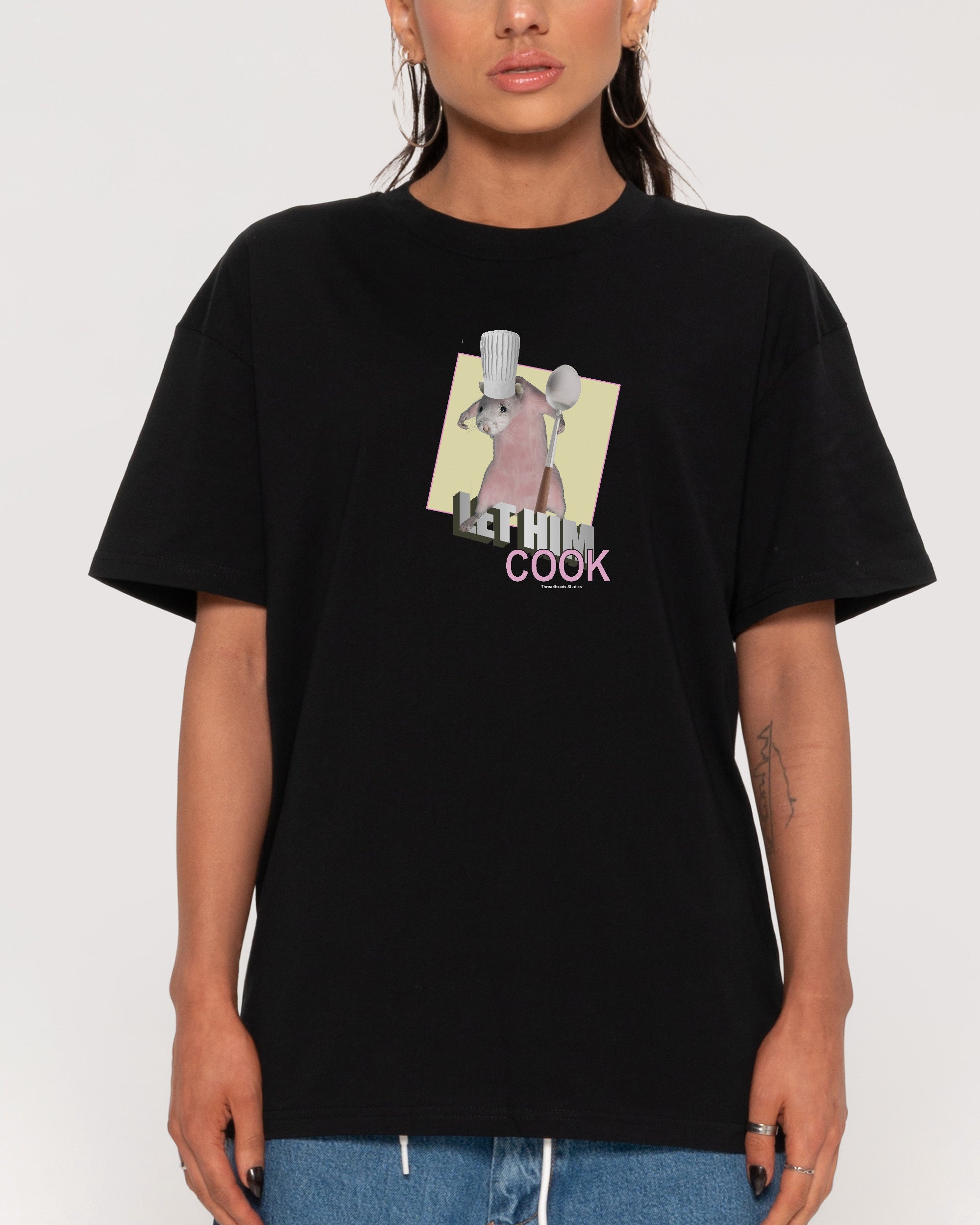 Let Him Cook Black T-Shirt