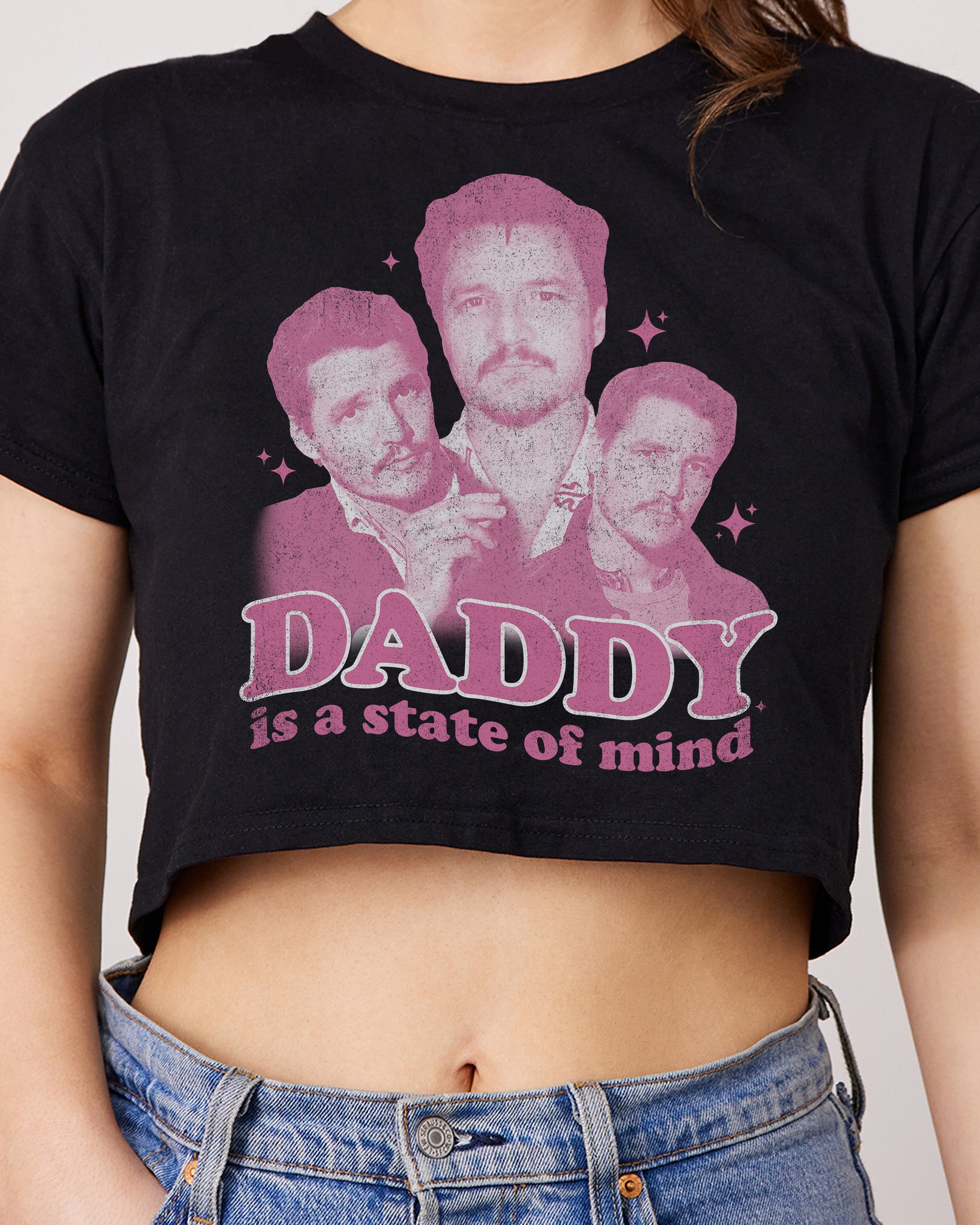 Daddy Is a State of Mind Crop Tee
