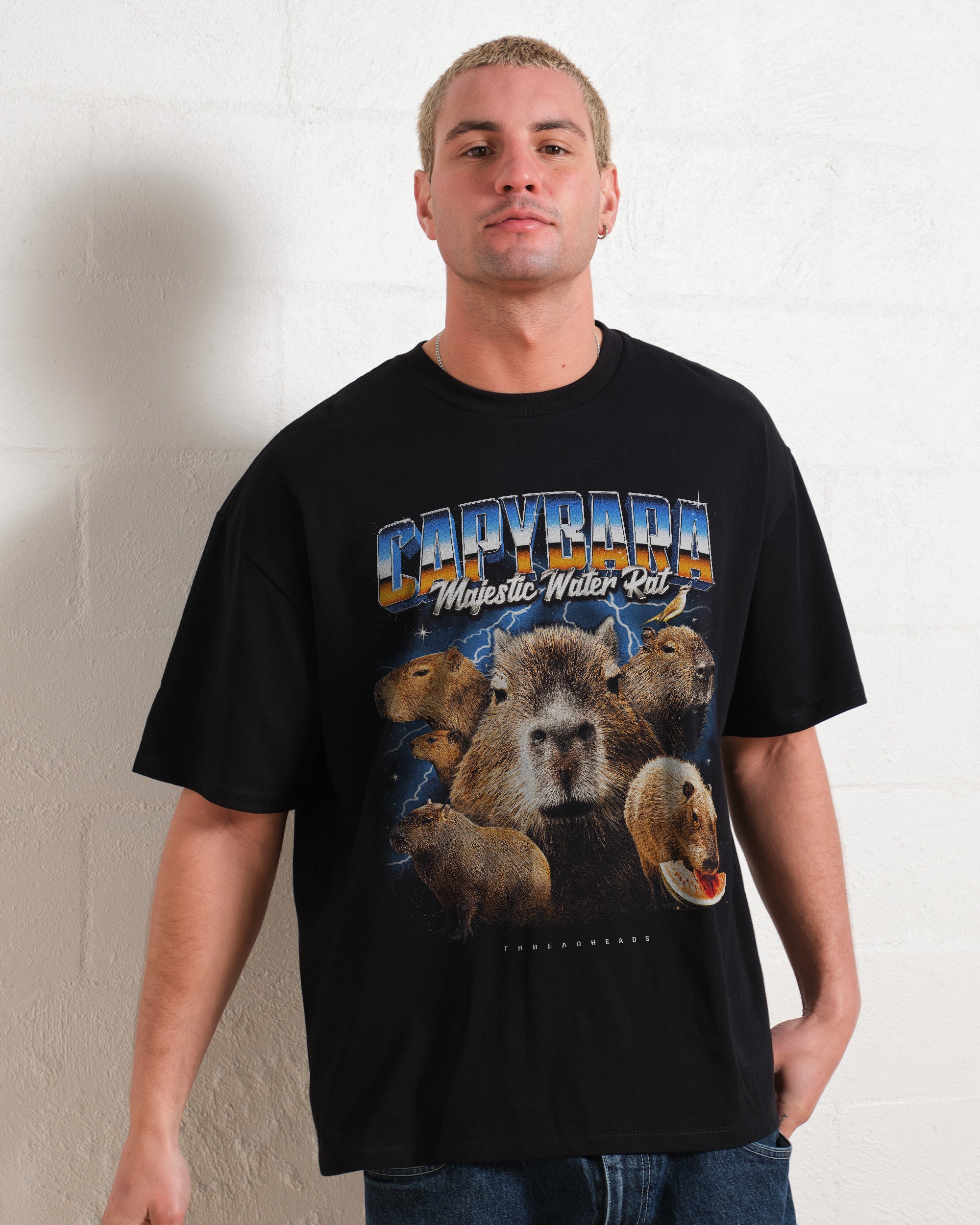 Capybara Water Rat T-Shirt #gender_men's