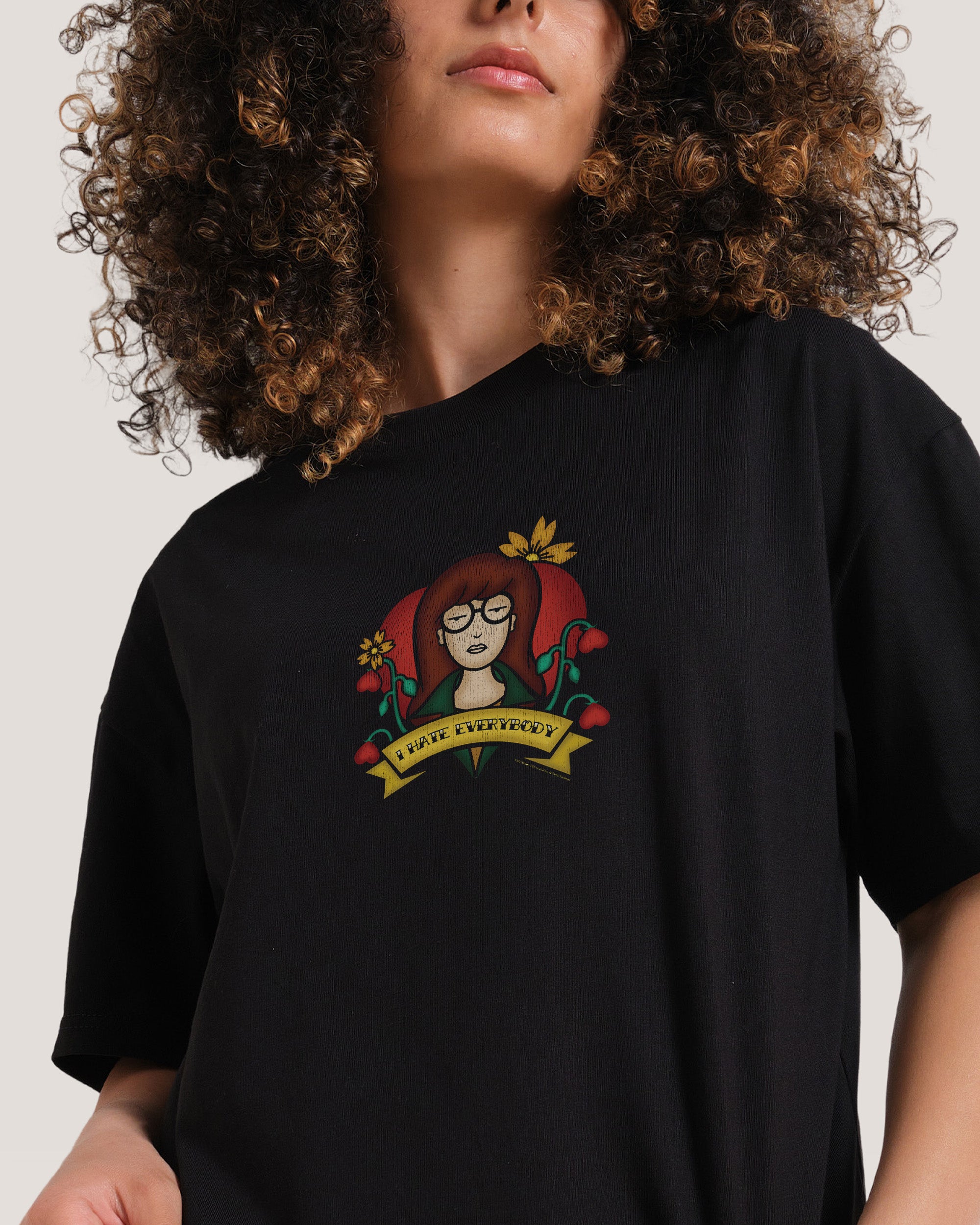 I Hate Everything Black T-Shirt