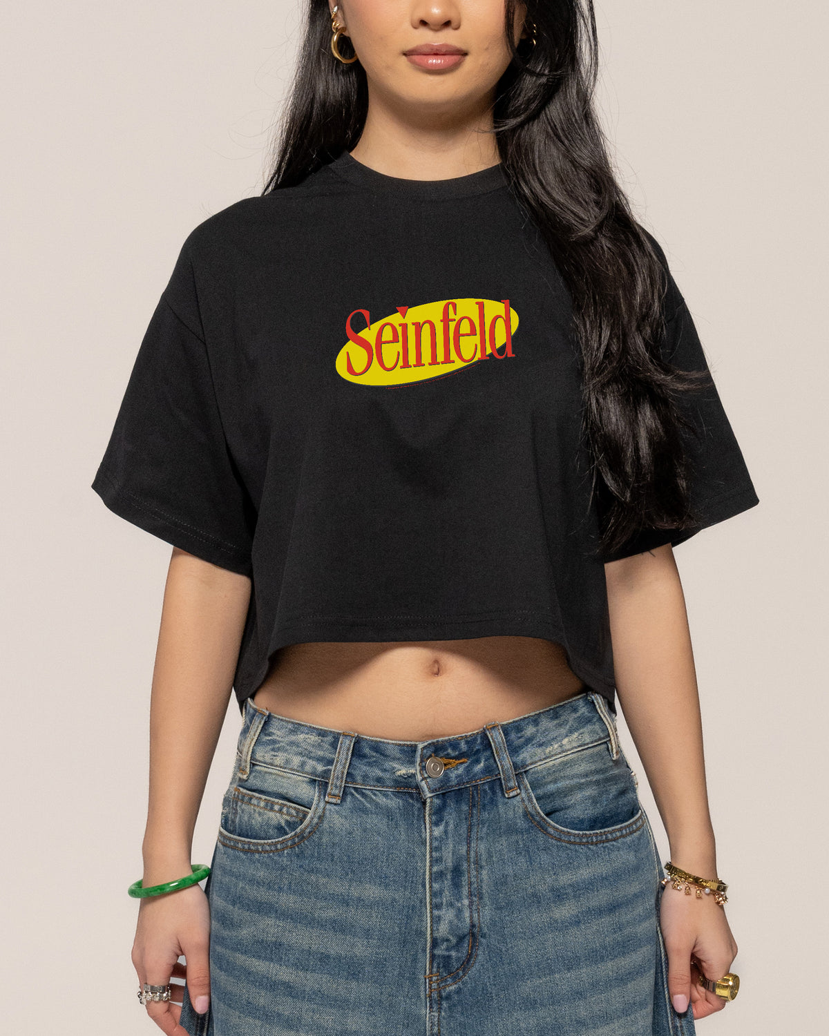 Seinfeld Logo Crop Tee