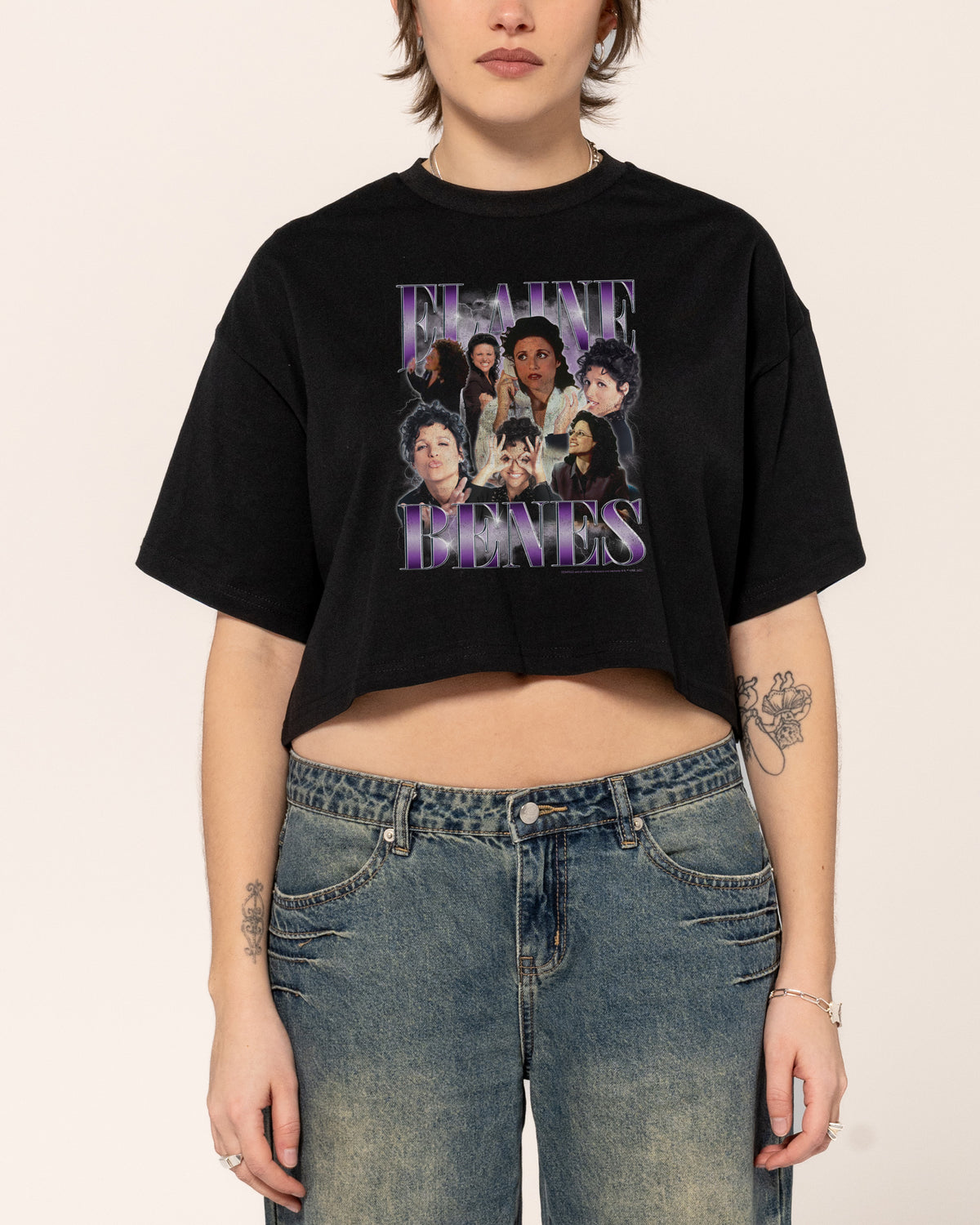 Vintage Elaine Crop Tee