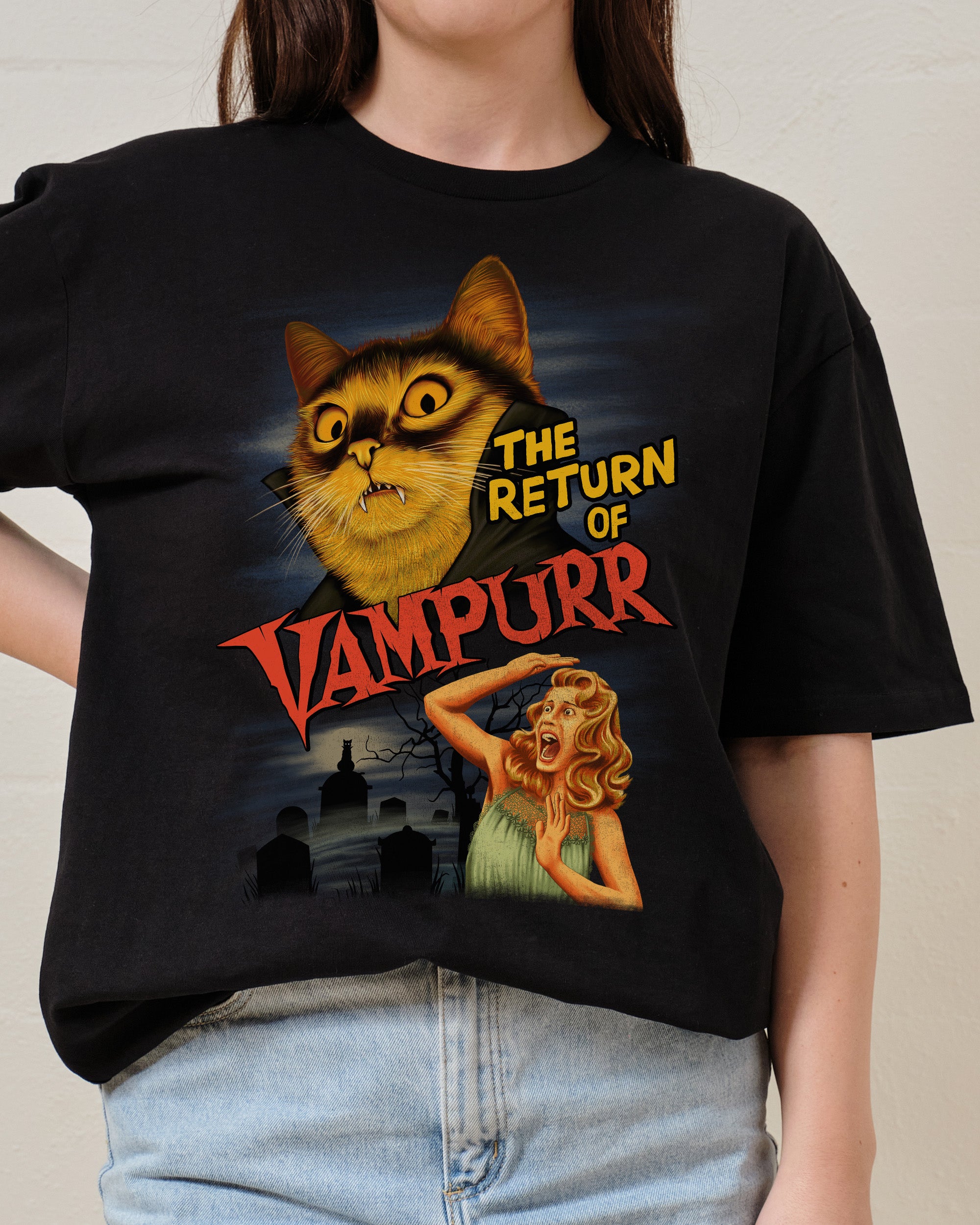 The Return of Vampurr T-Shirt | Funny Parody T-Shirts | Threadheads