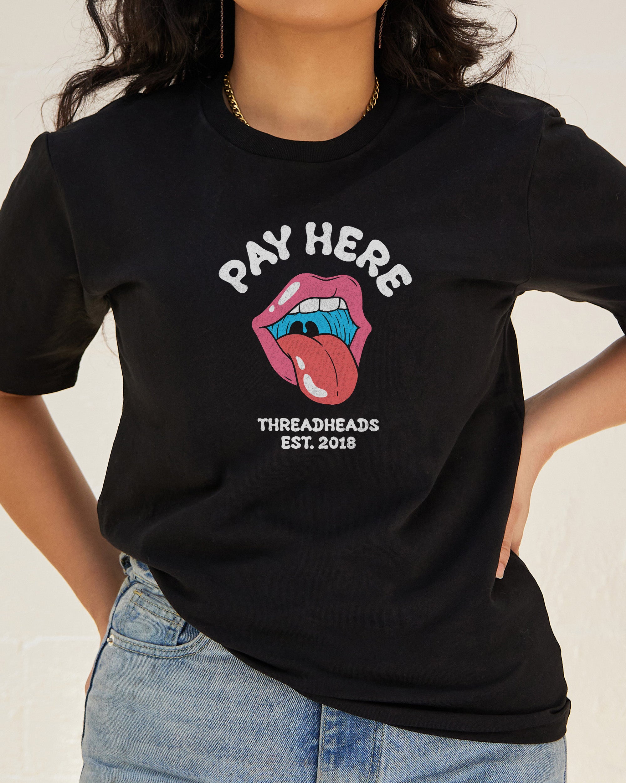 Pay Here T-Shirt Australia Online