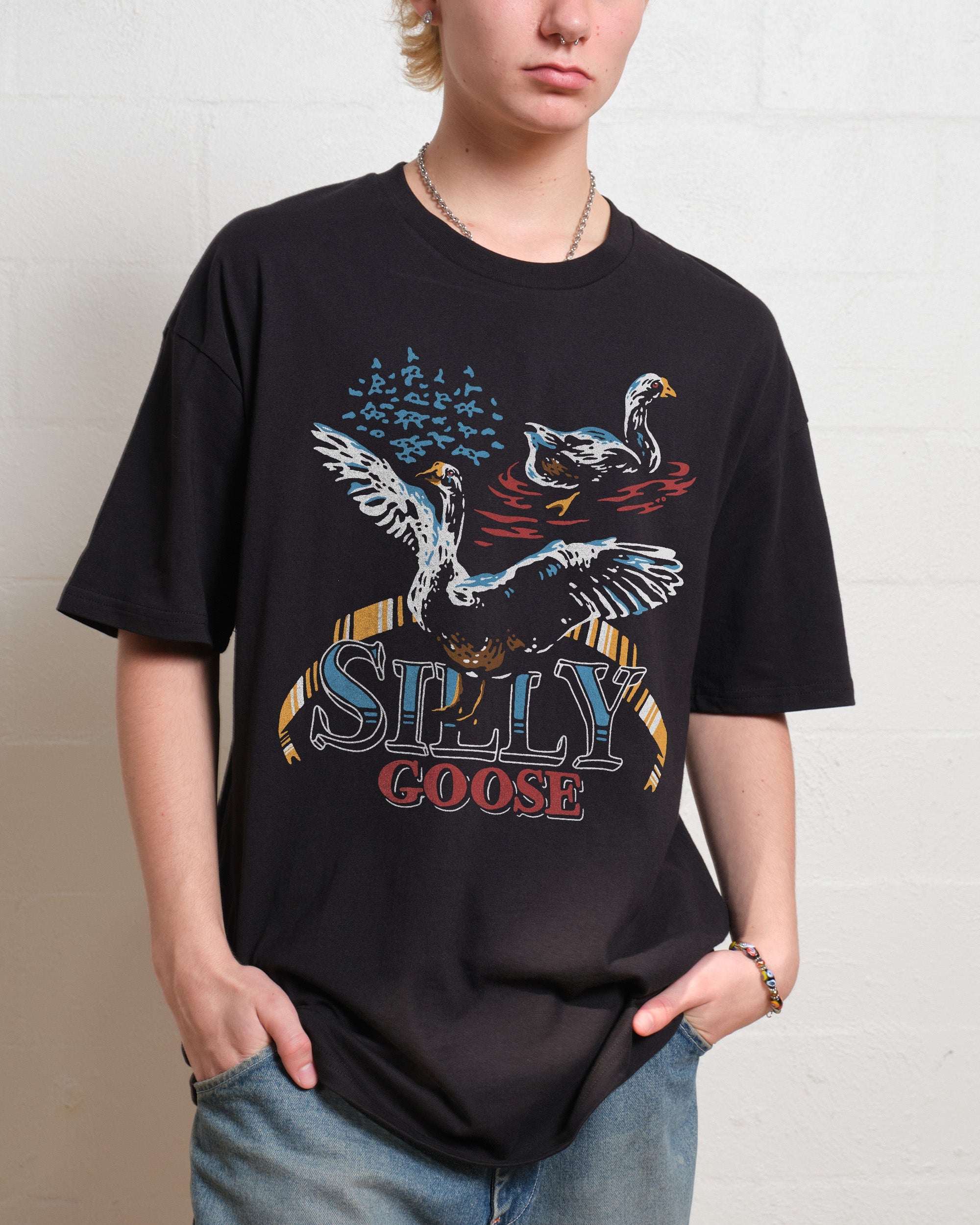 Silly Goose T-Shirt #gender_men's