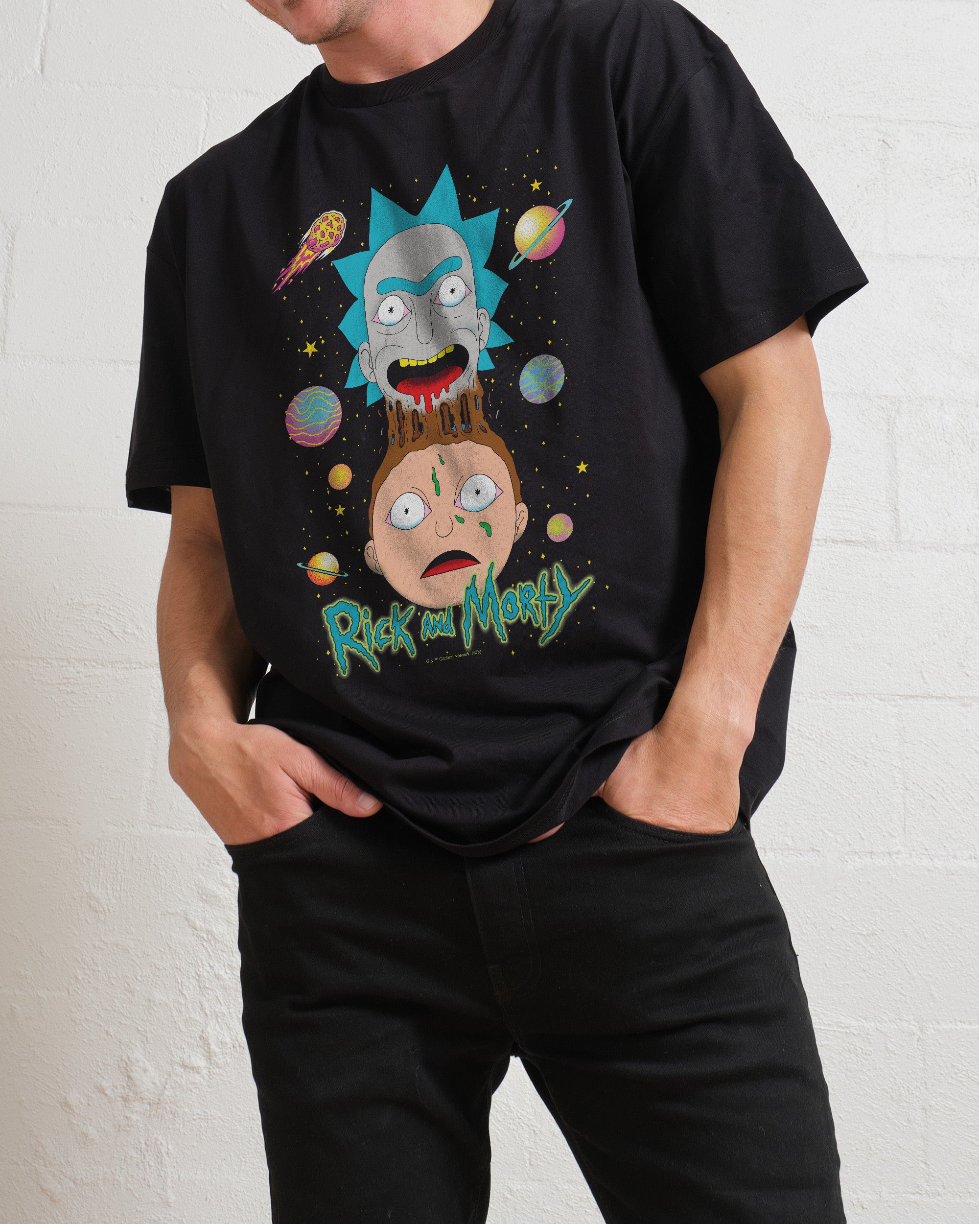 Rick and Morty Melting T-Shirt