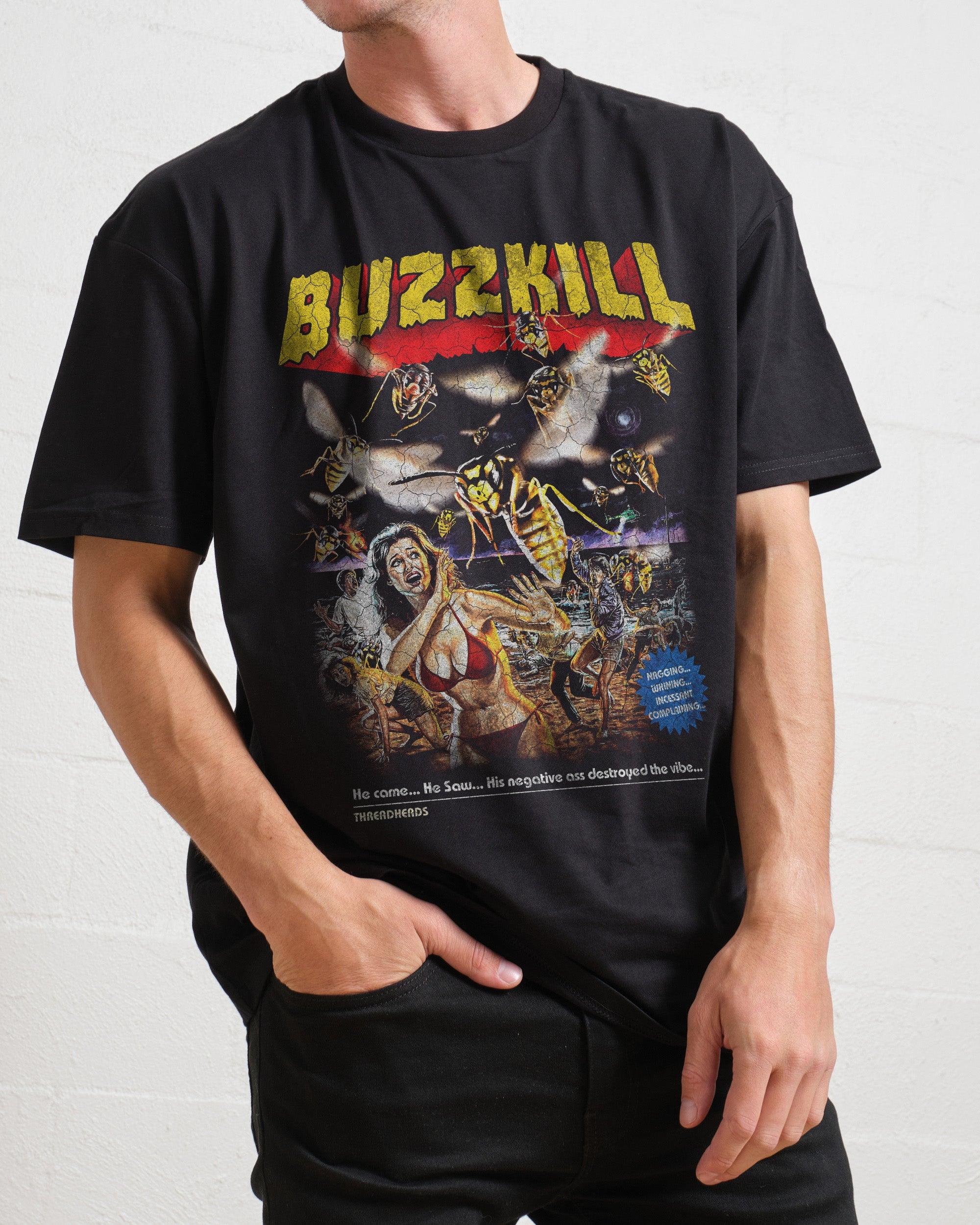 BUZZKILL T-Shirt Australia Online Black