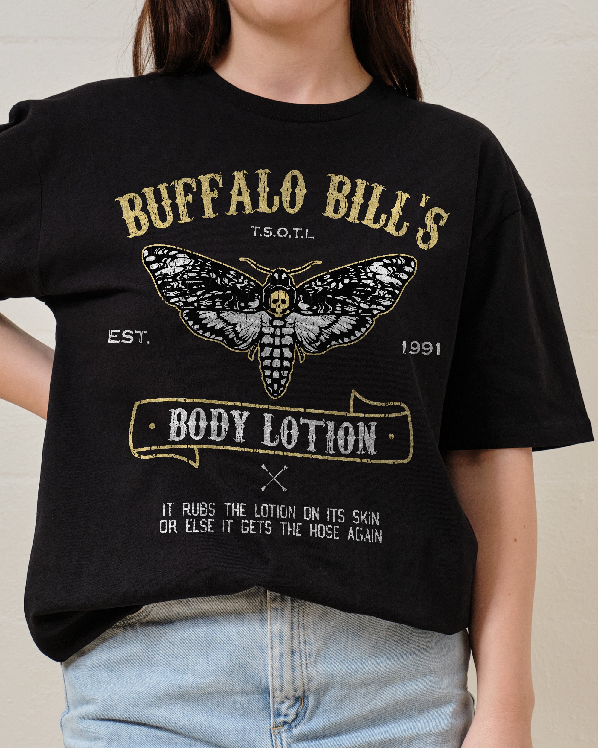 Buffalo Bill's Rubbing Lotion T-Shirt Australia Online