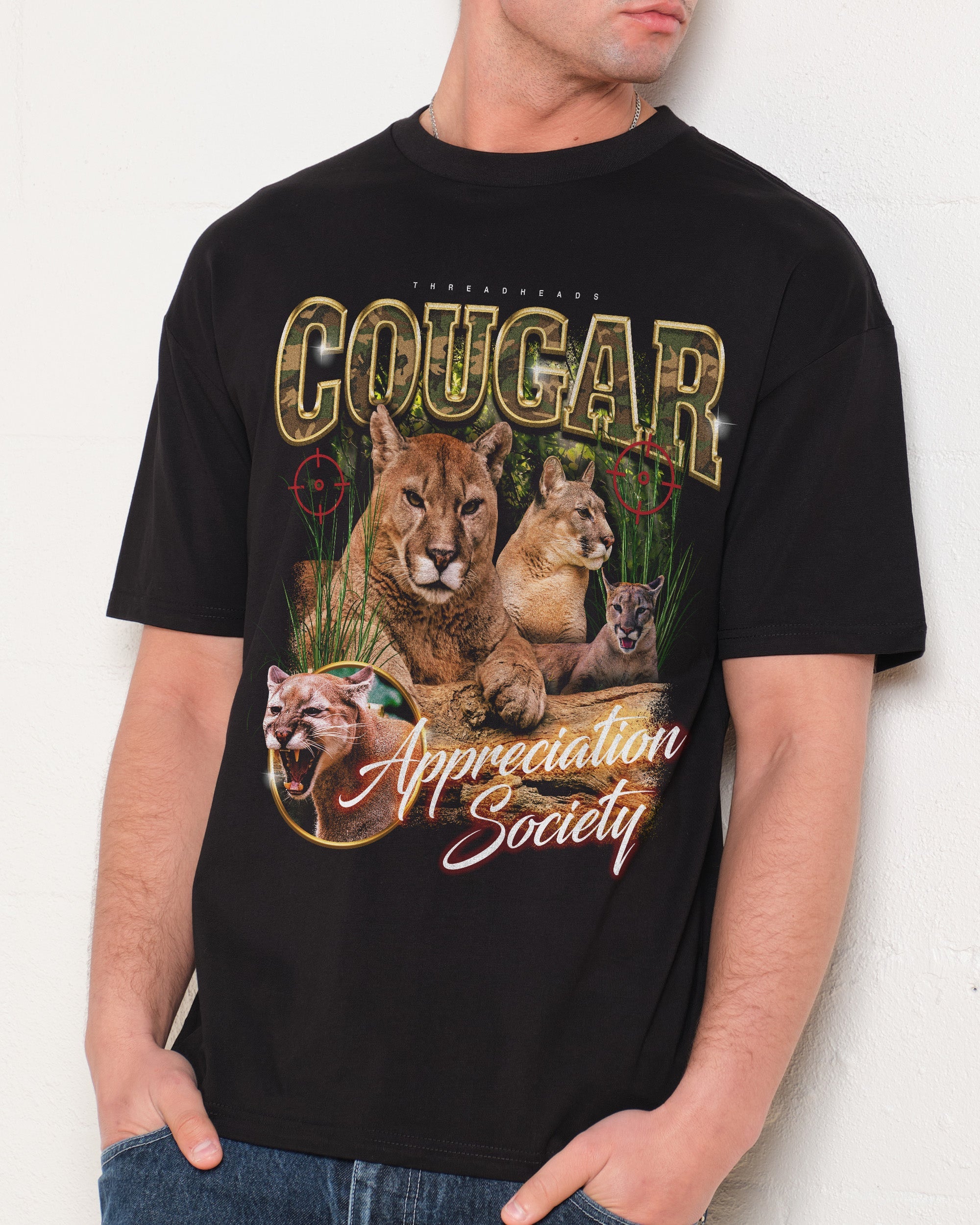 Cougar Appreciation Society T-Shirt #gender_men's