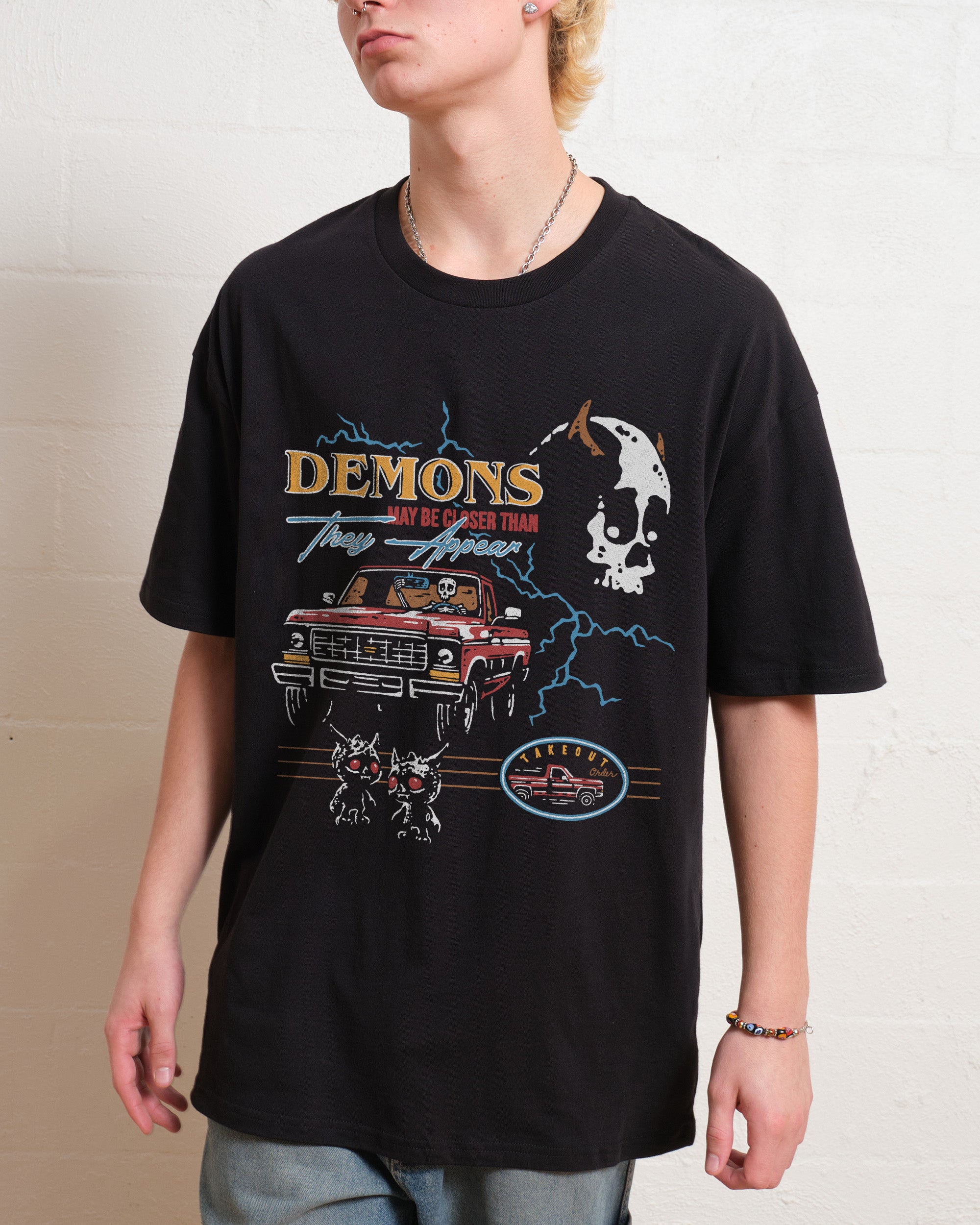 Demons May Be Closer Than They Appear T-Shirt #gender_men's