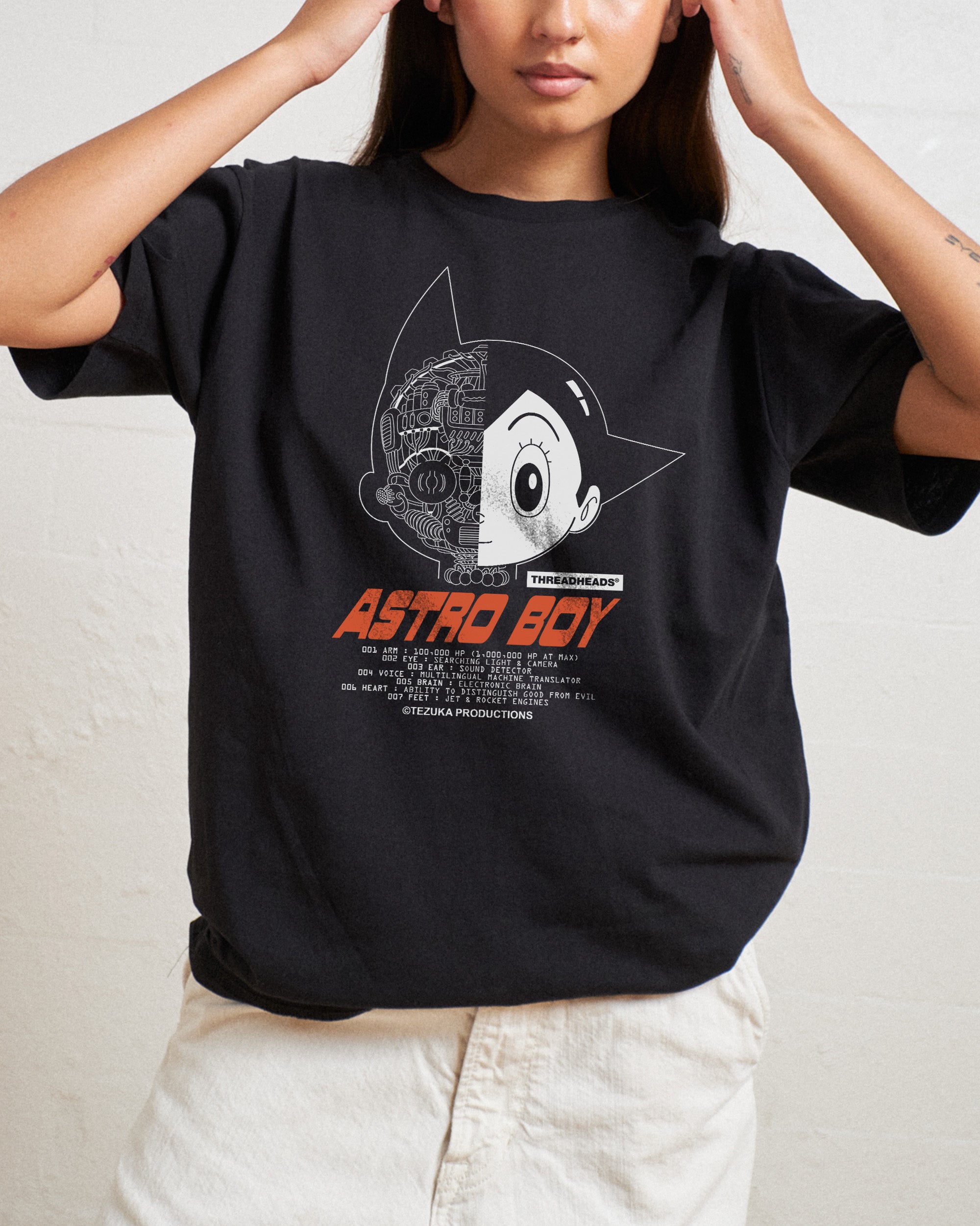 Astro Boy Head Data T-Shirt