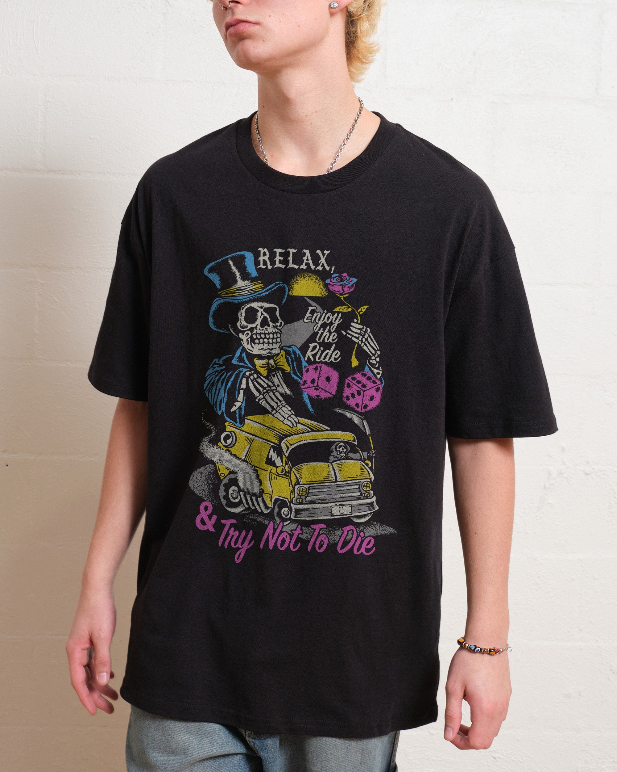 Relax and Enjoy the Ride T-Shirt #gender_men's