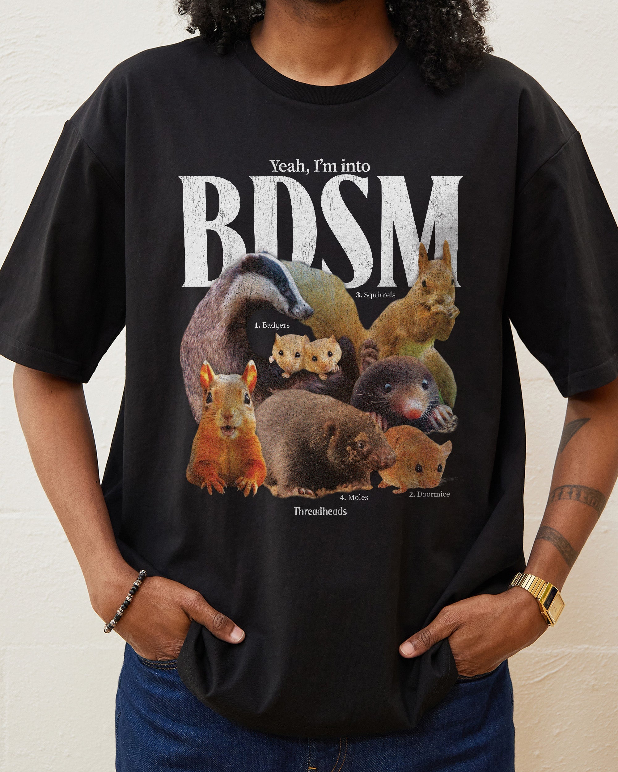 BDSM T-Shirt Australia Online Black