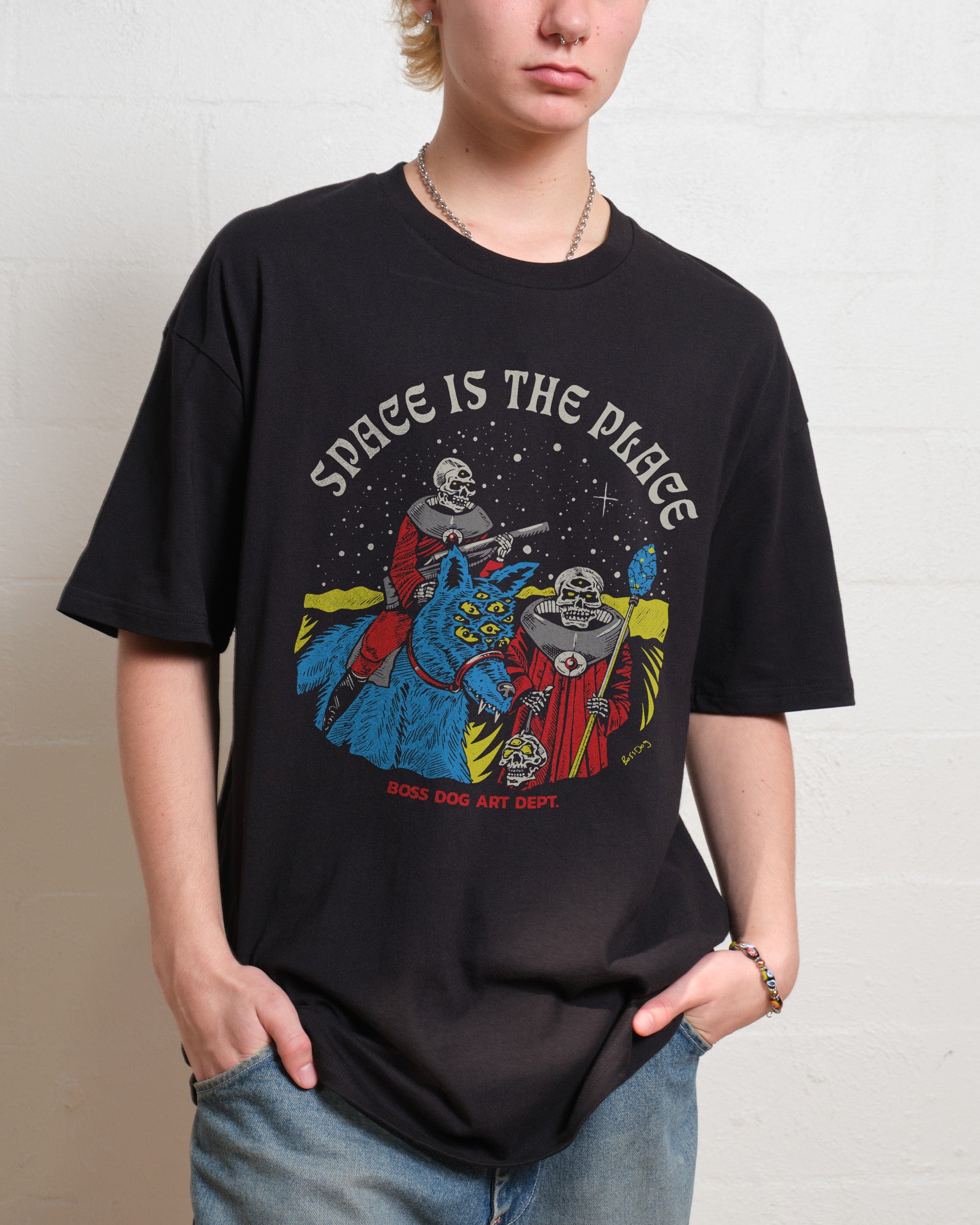 Space Is The Place T-Shirt #gender_men's