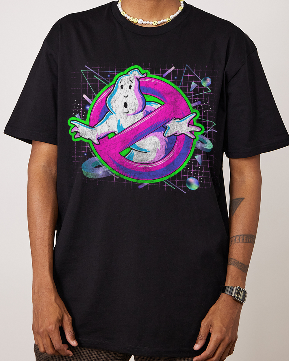 Ghostbusters Synth Pop T-Shirt Australia Online