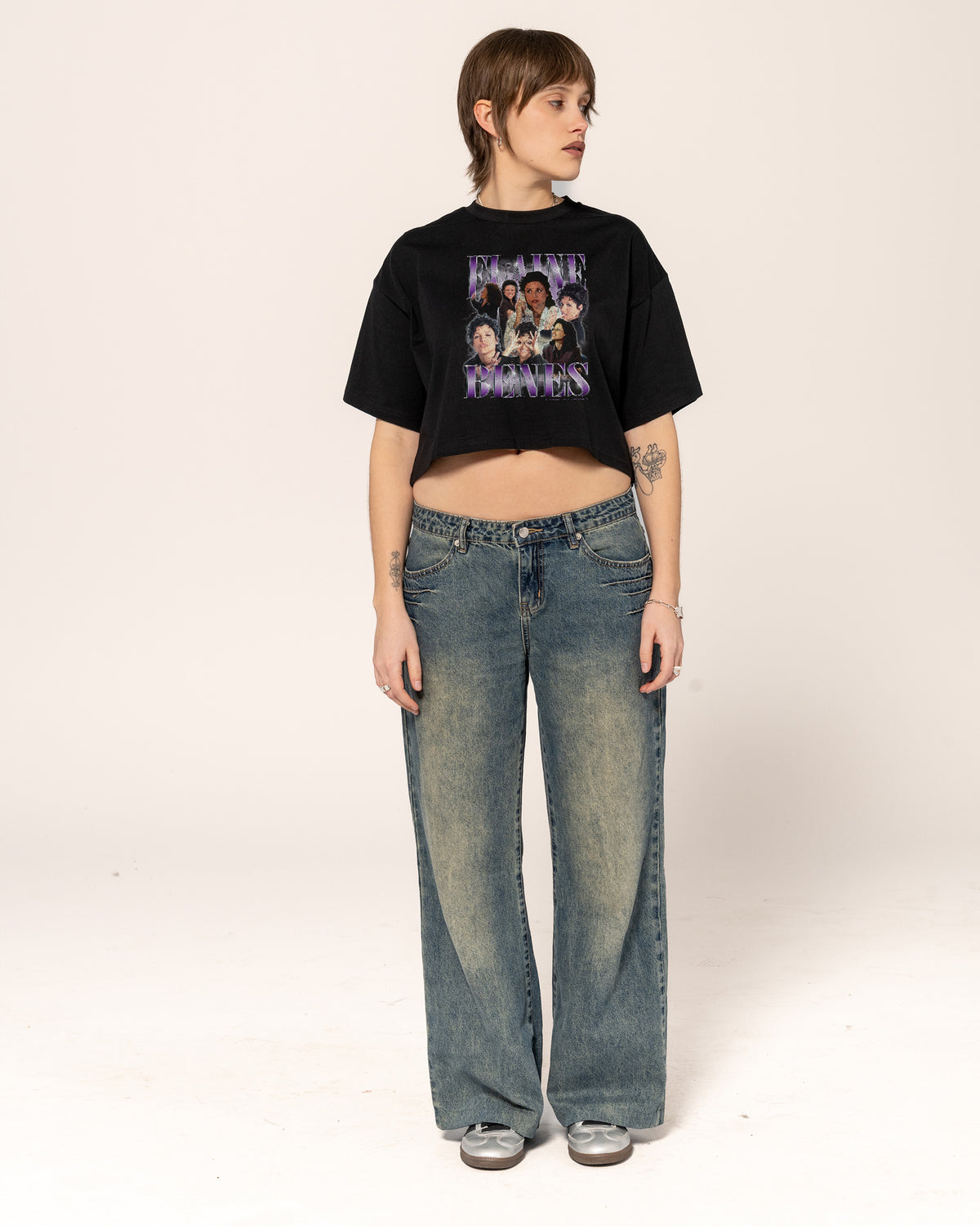 Vintage Elaine Crop Tee