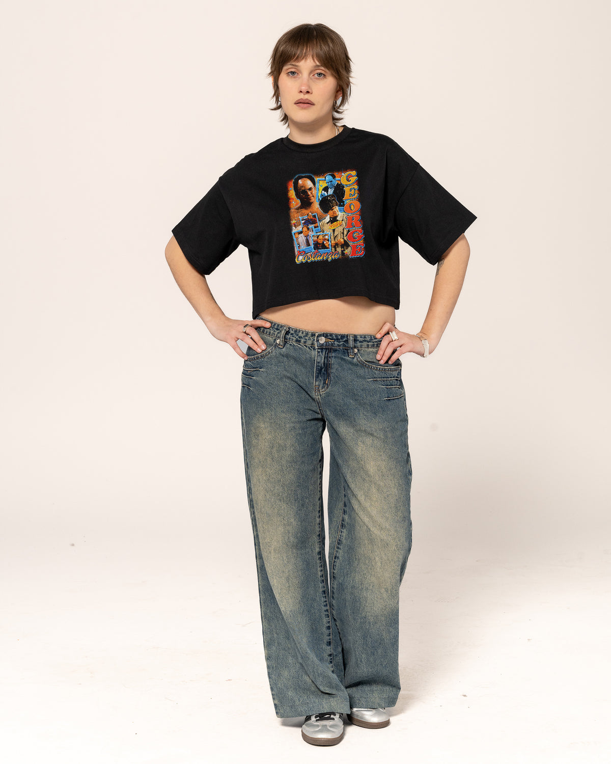 George Costanza Crop Tee