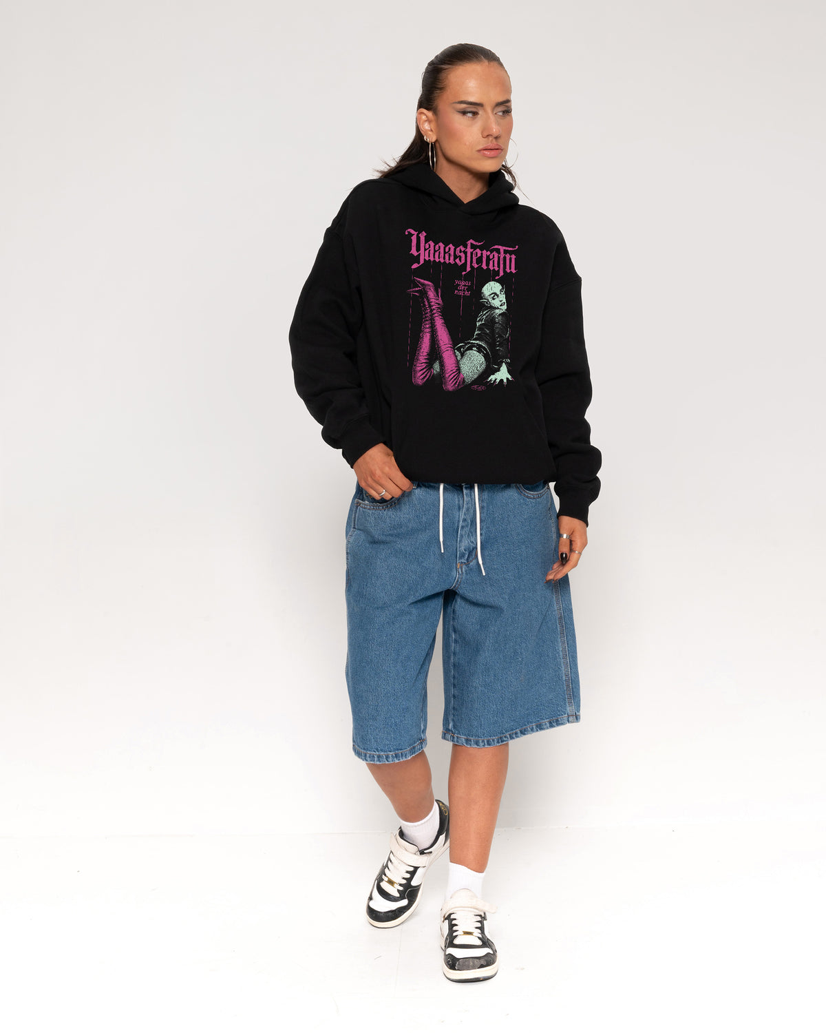 Yaassferatu Black Hoodie