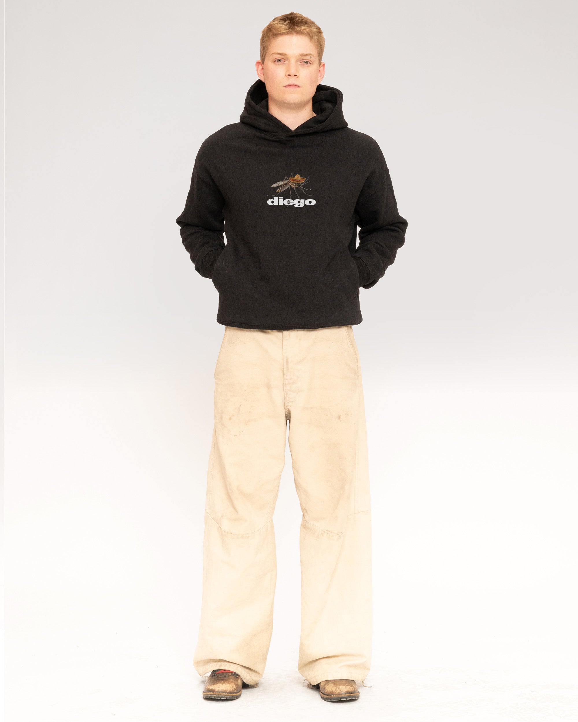 Diego Black Hoodie