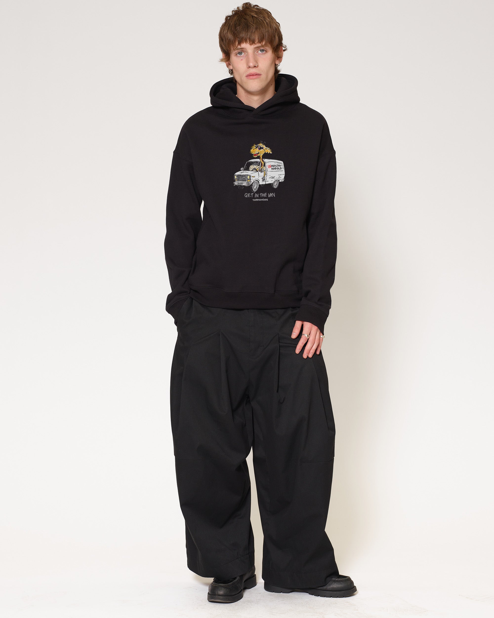 Get in the Van Black Hoodie