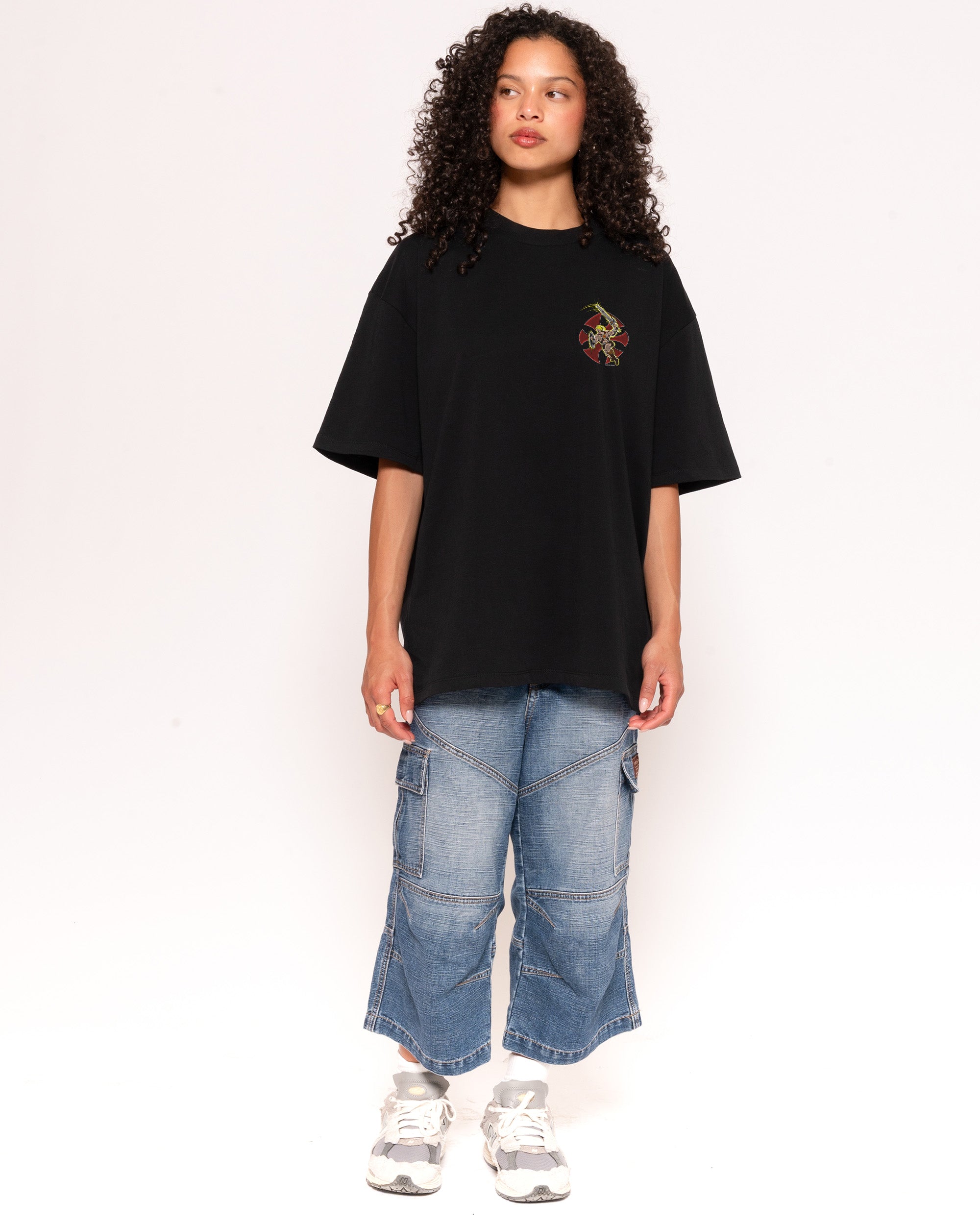 The Most Powerful Black Oversized Tee
