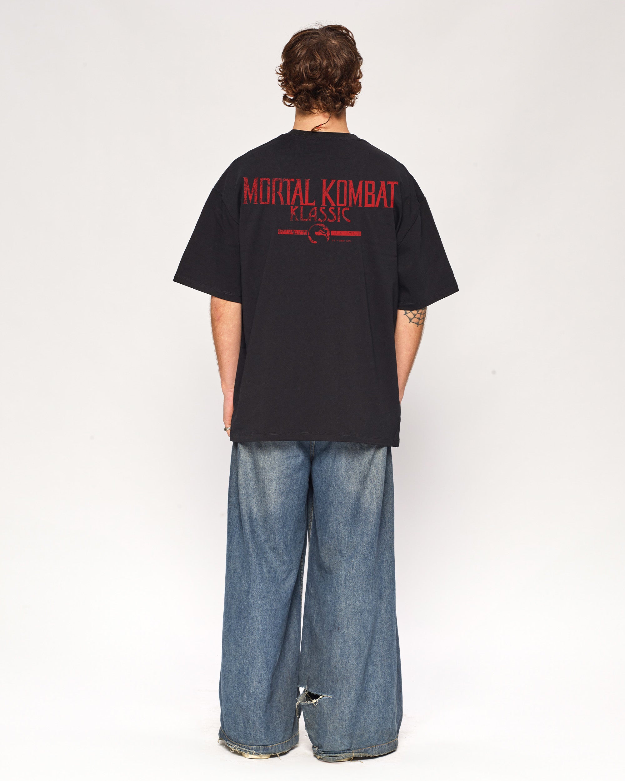 Mortal Kombat Banner Oversized Tee