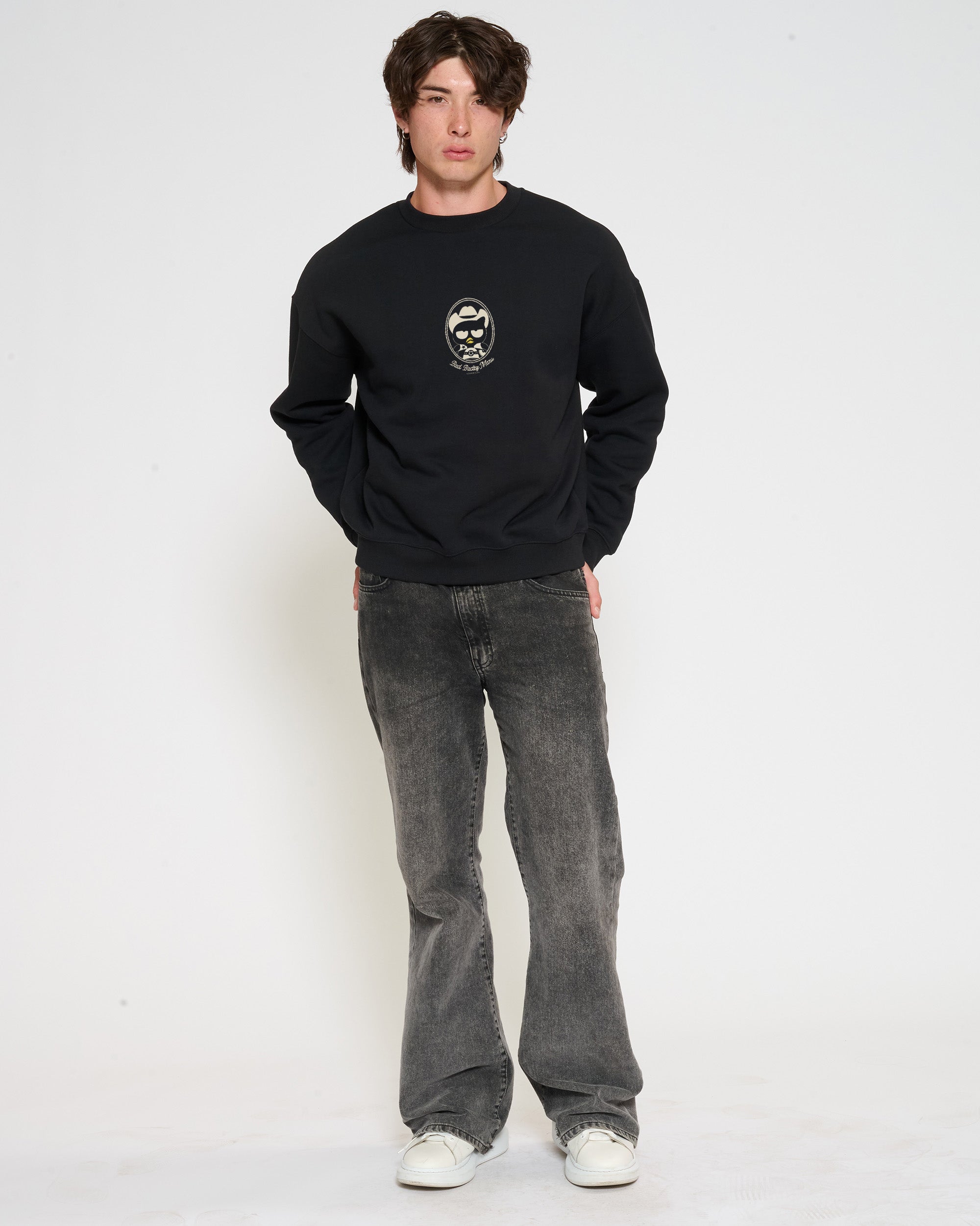 Bad Badtz-Maru Rodeo Club Sweatshirt Official Hello Kitty and Friends collab Threadheads