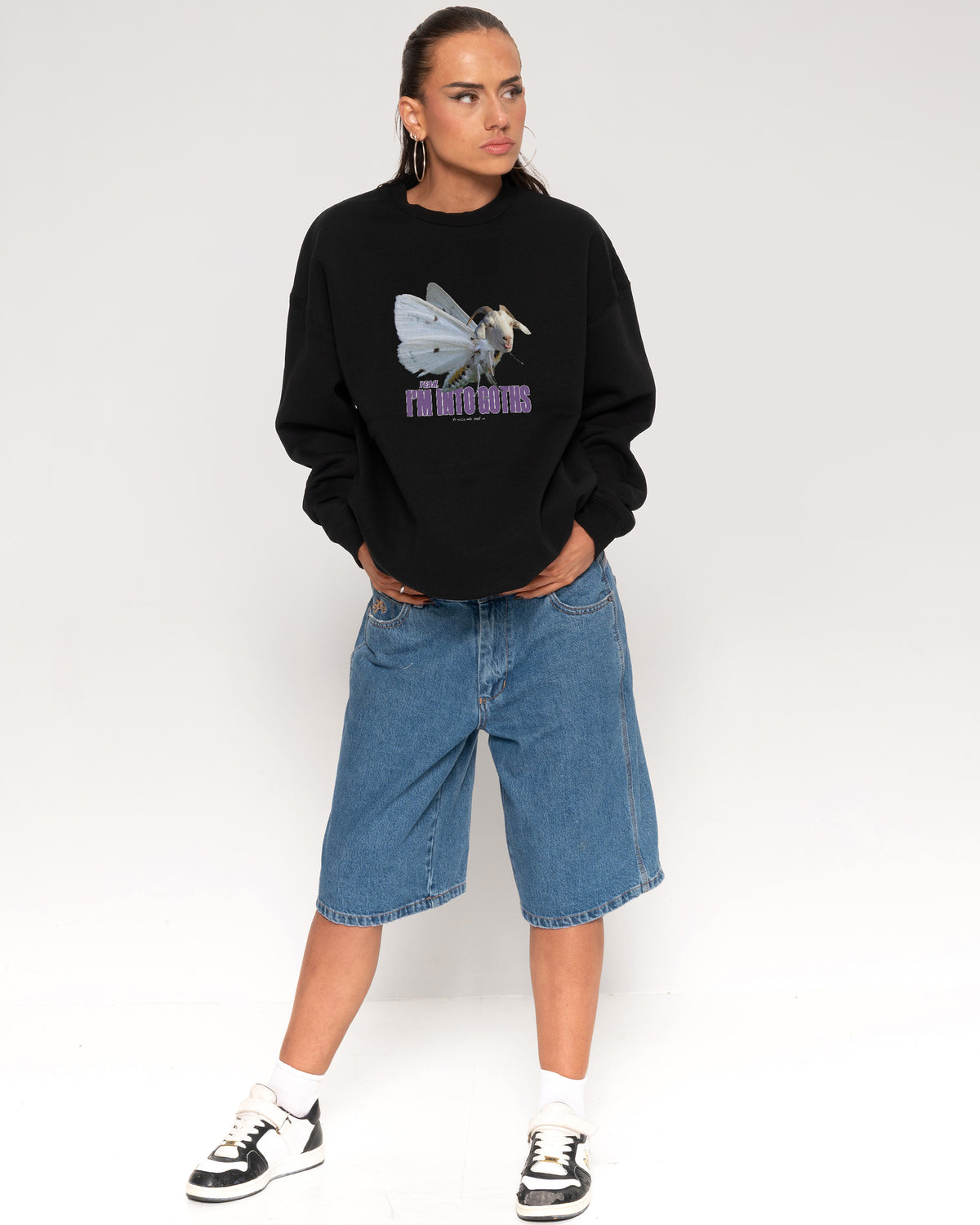 I’m Into Goths Black Sweatshirt