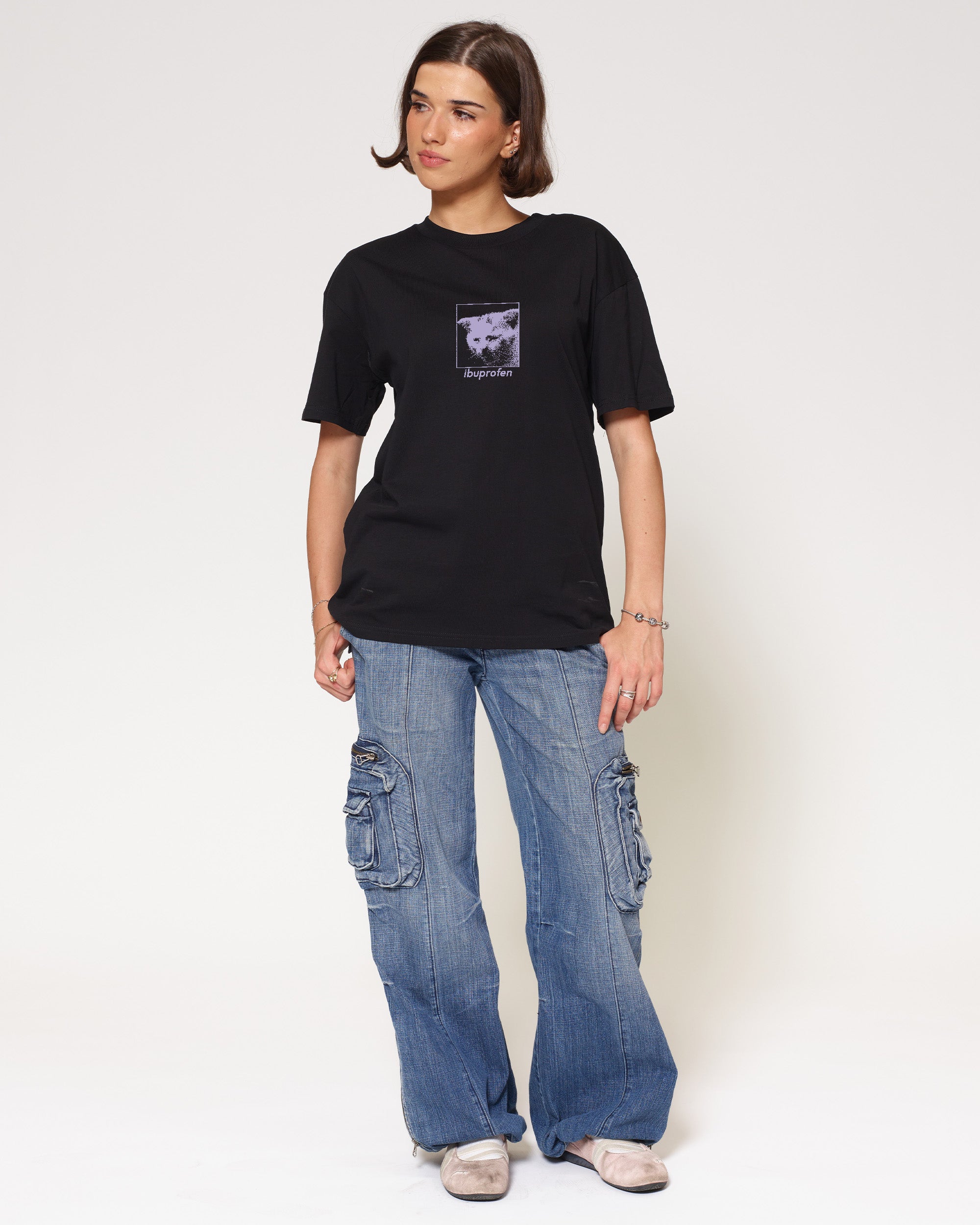 Ibuprofen Black T-Shirt