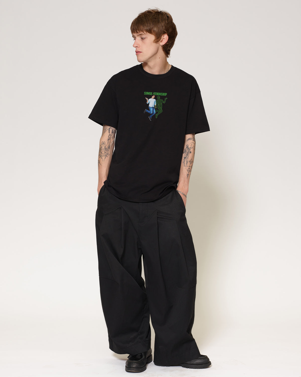 Simulationship Black T-Shirt