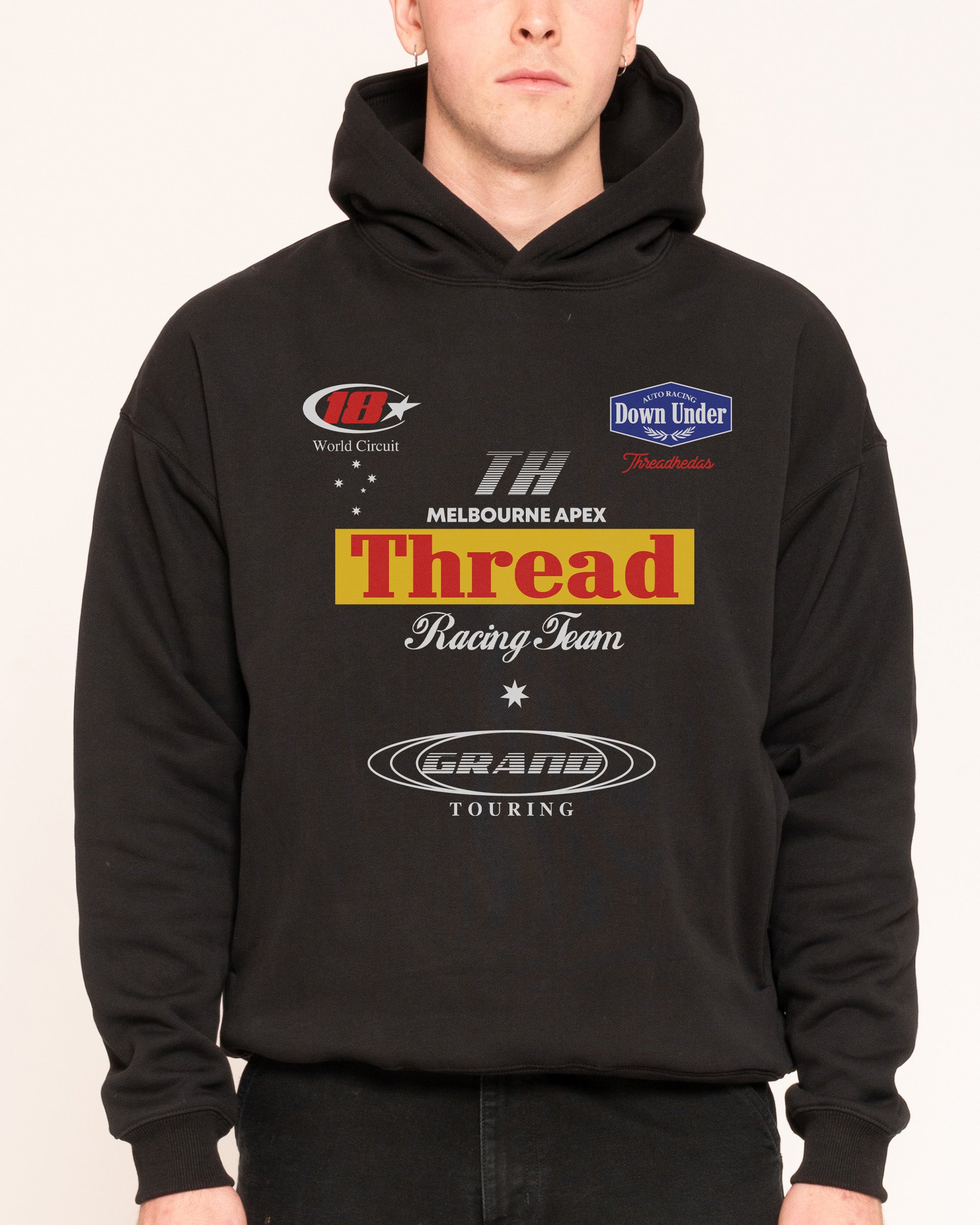 Down Under Apex Black Hoodie