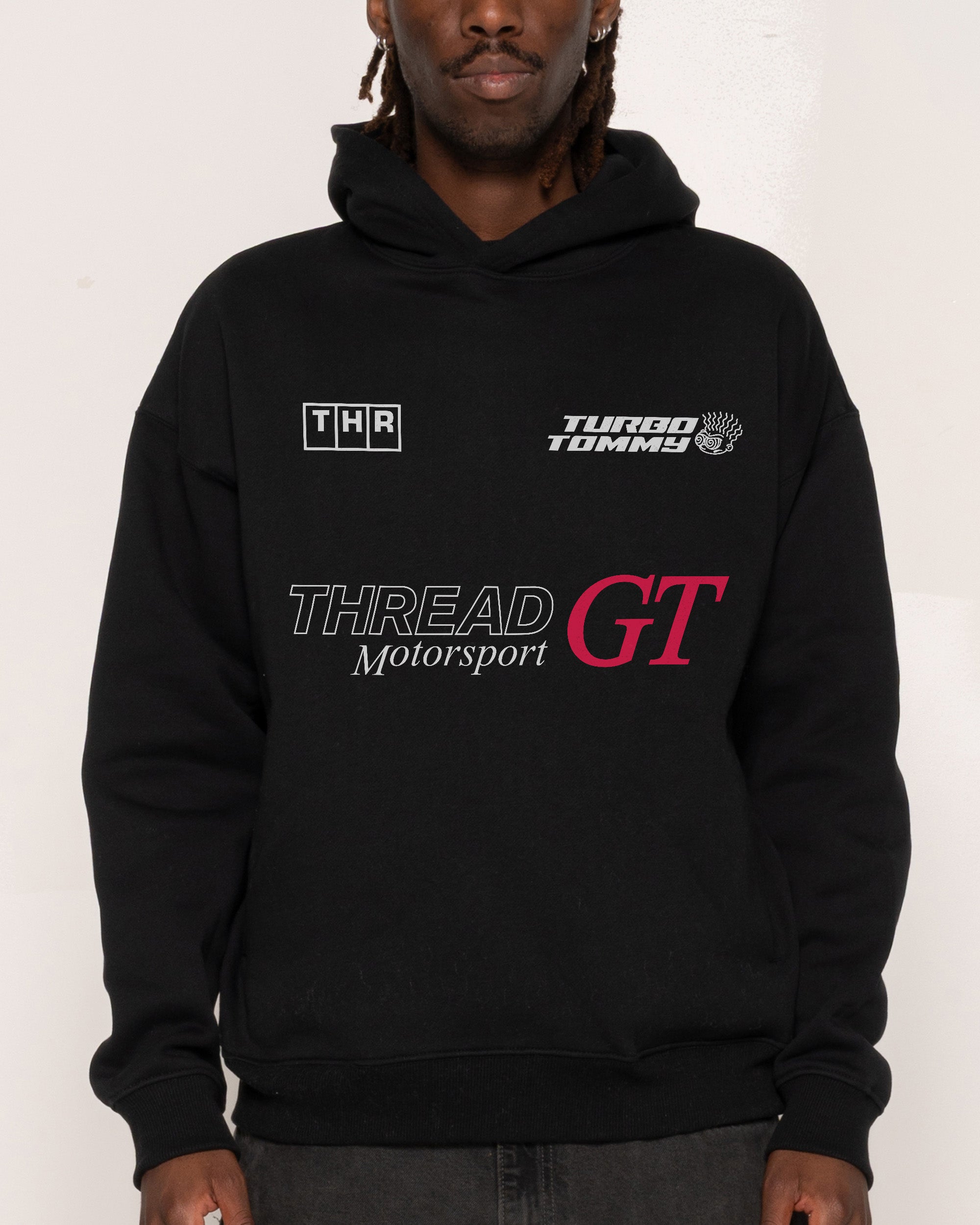 Tommy Turbo Black Hoodie