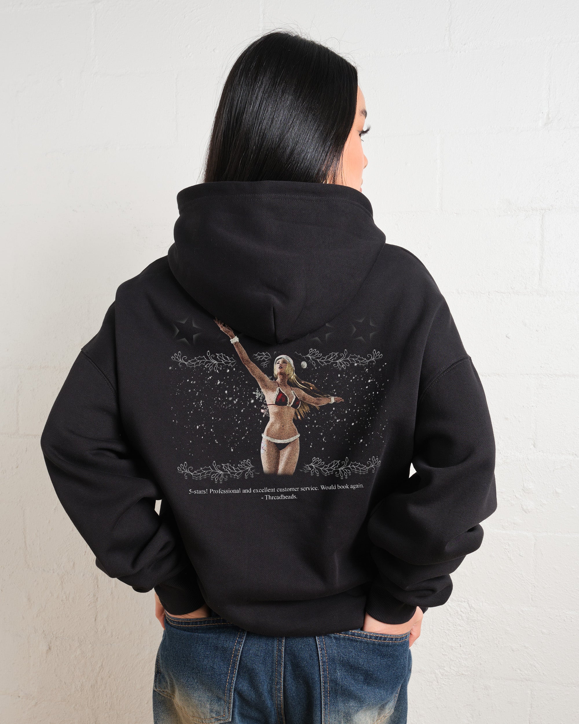 Santa's Lil Helper Hoodie Australia Online Threadheads