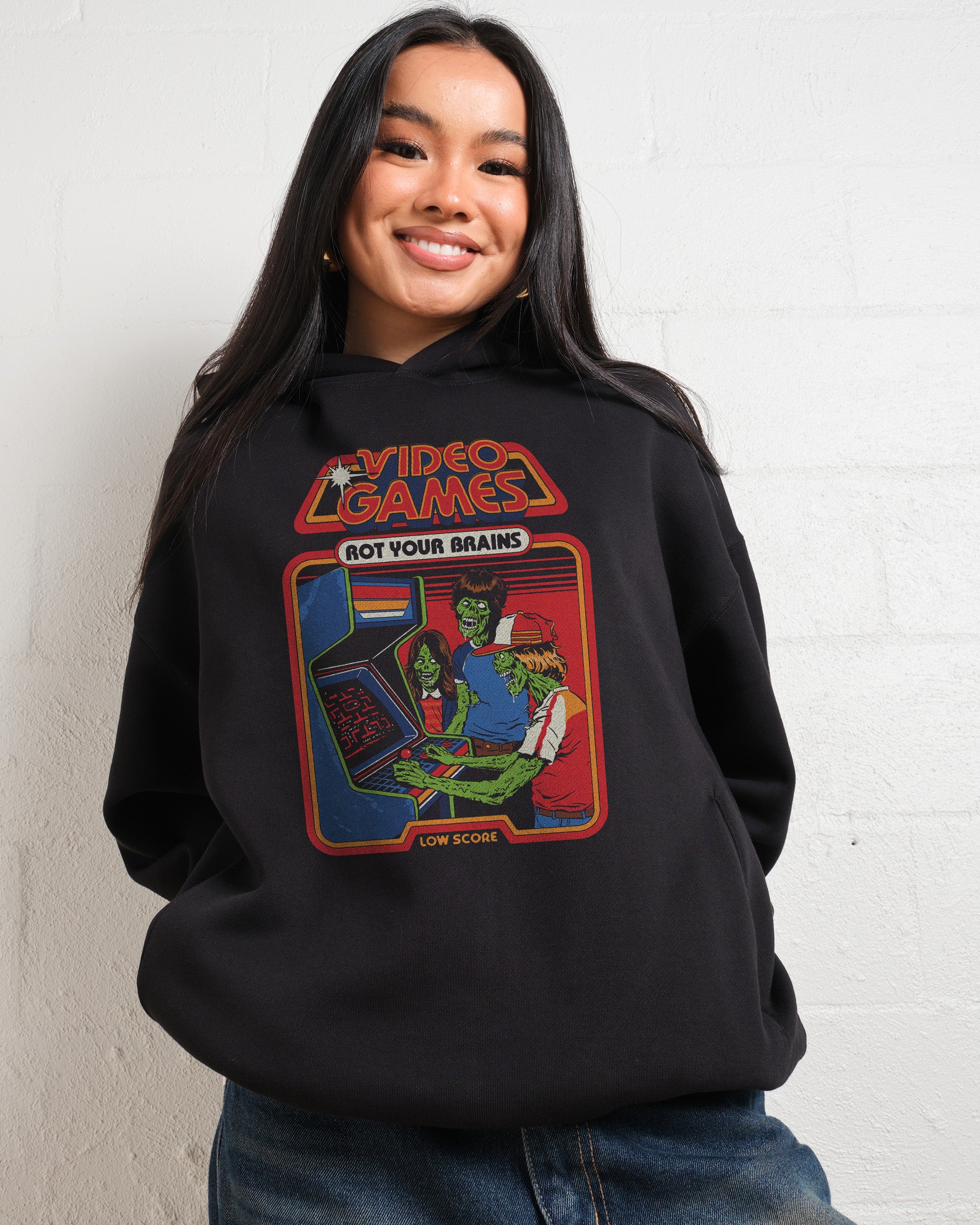 Video Games Rot Your Brains Hoodie Australia Online