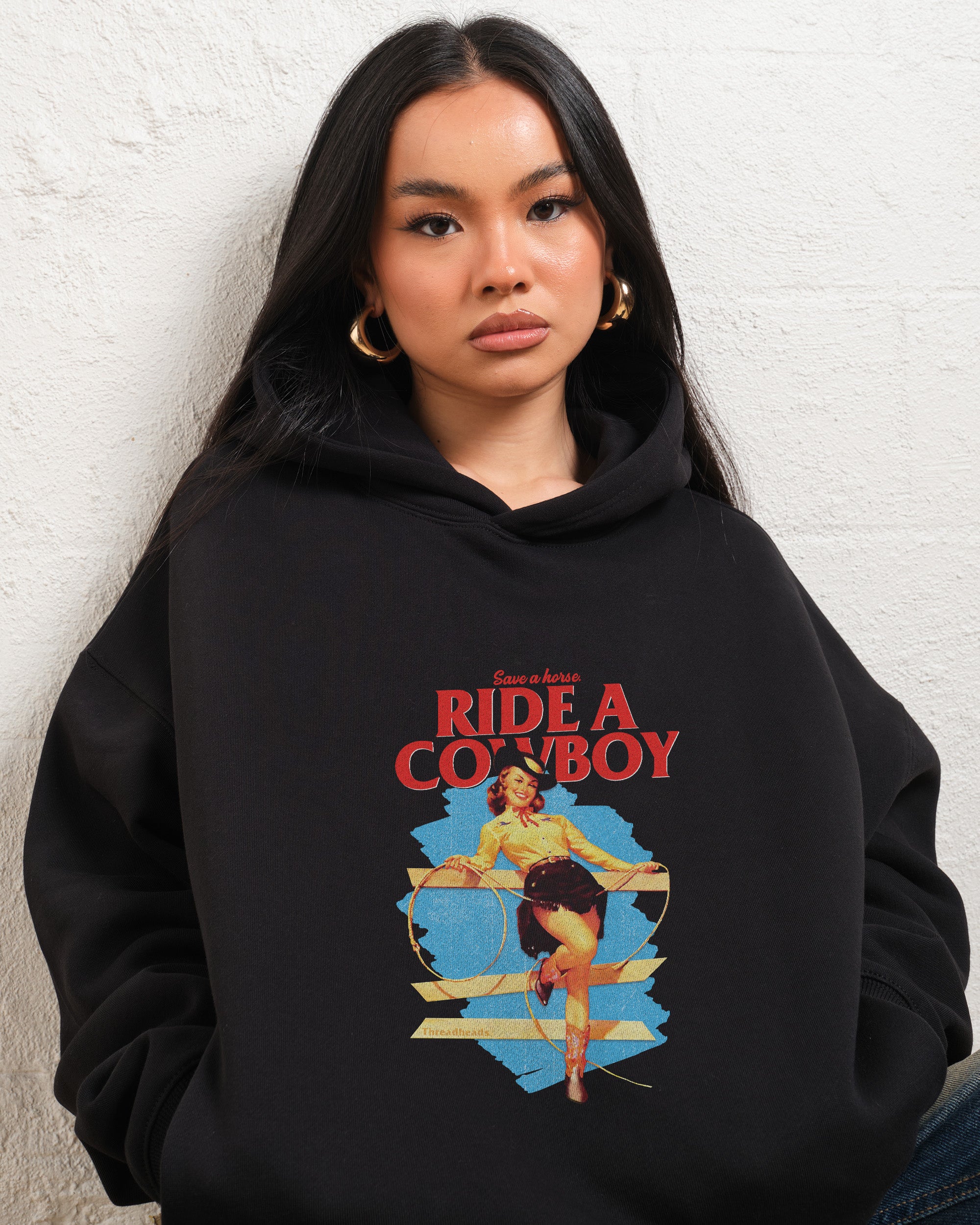 Save a Horse, Ride a Cowboy Hoodie Australia Online