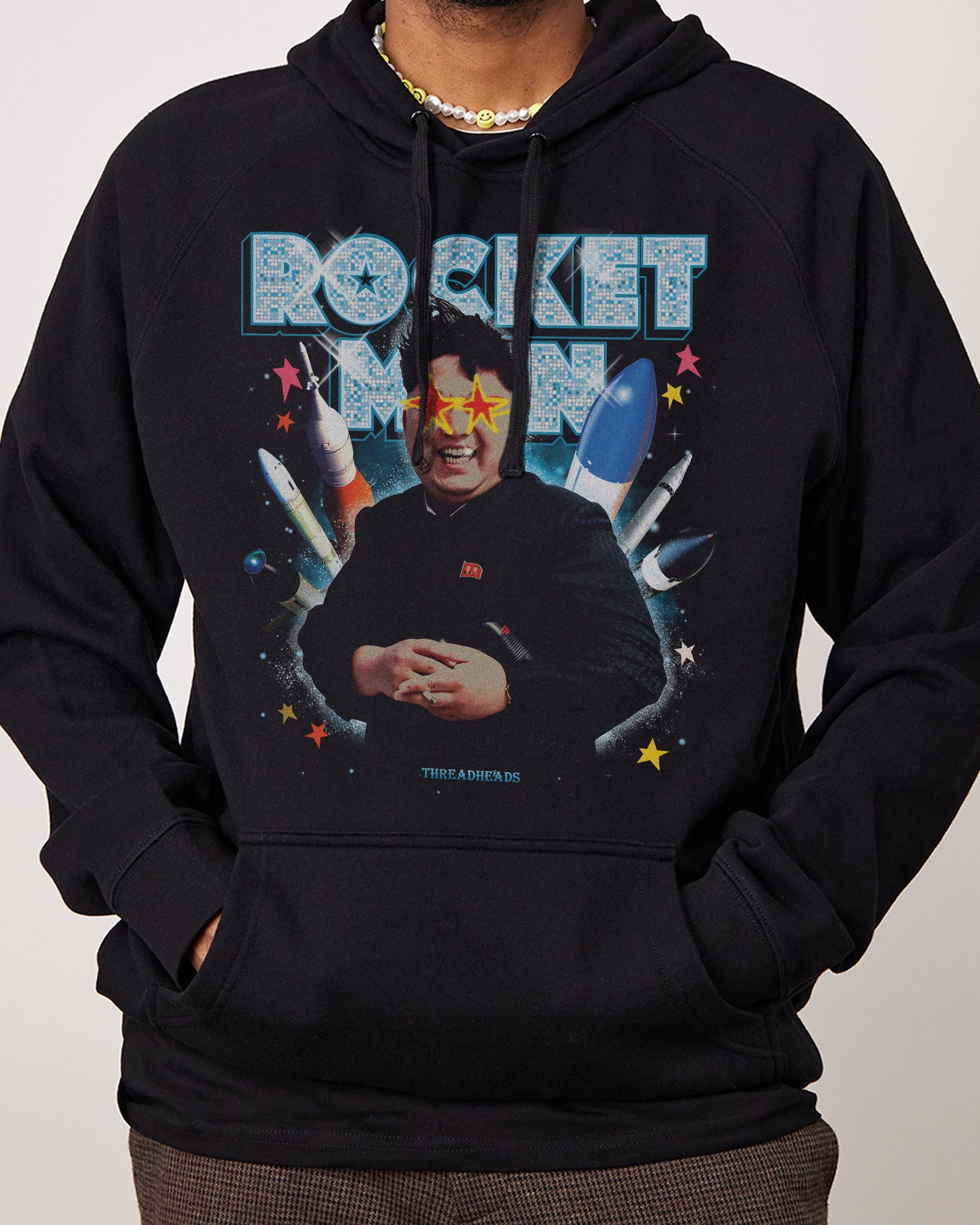 Rocket Man Hoodie Australia Online Black