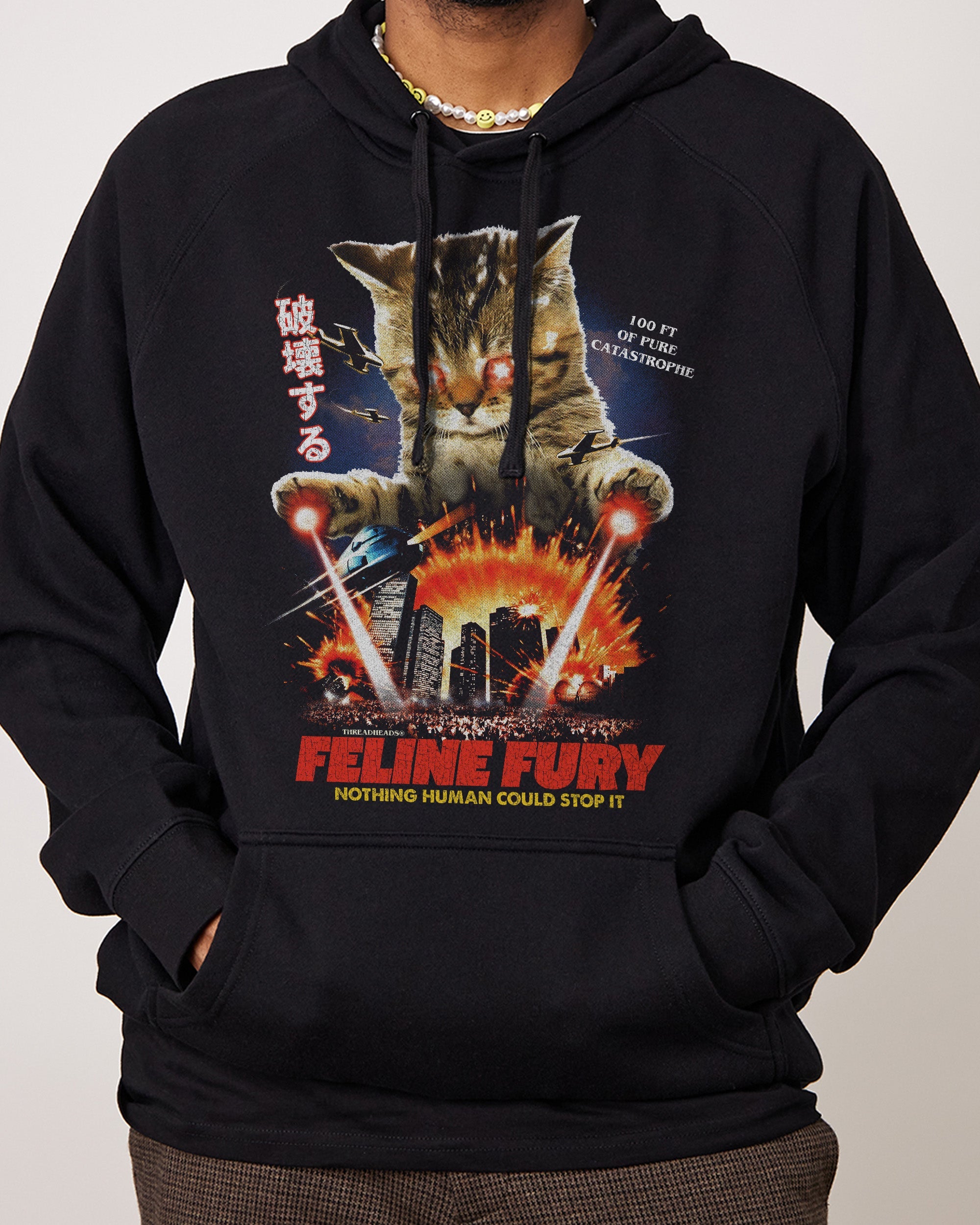 Feline Fury Hoodie Australia Online Black