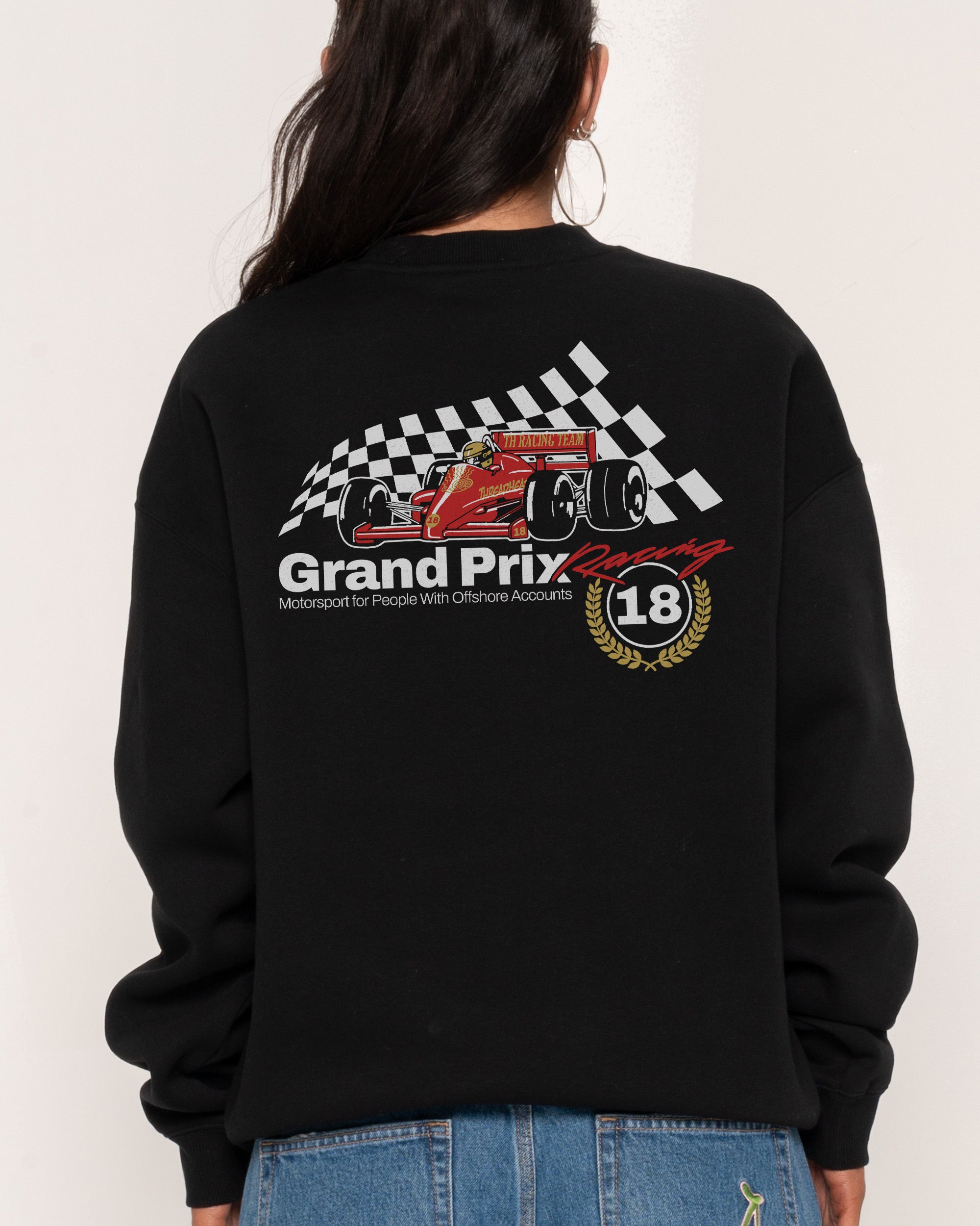 Grand Prix Racing Black Sweatshirt