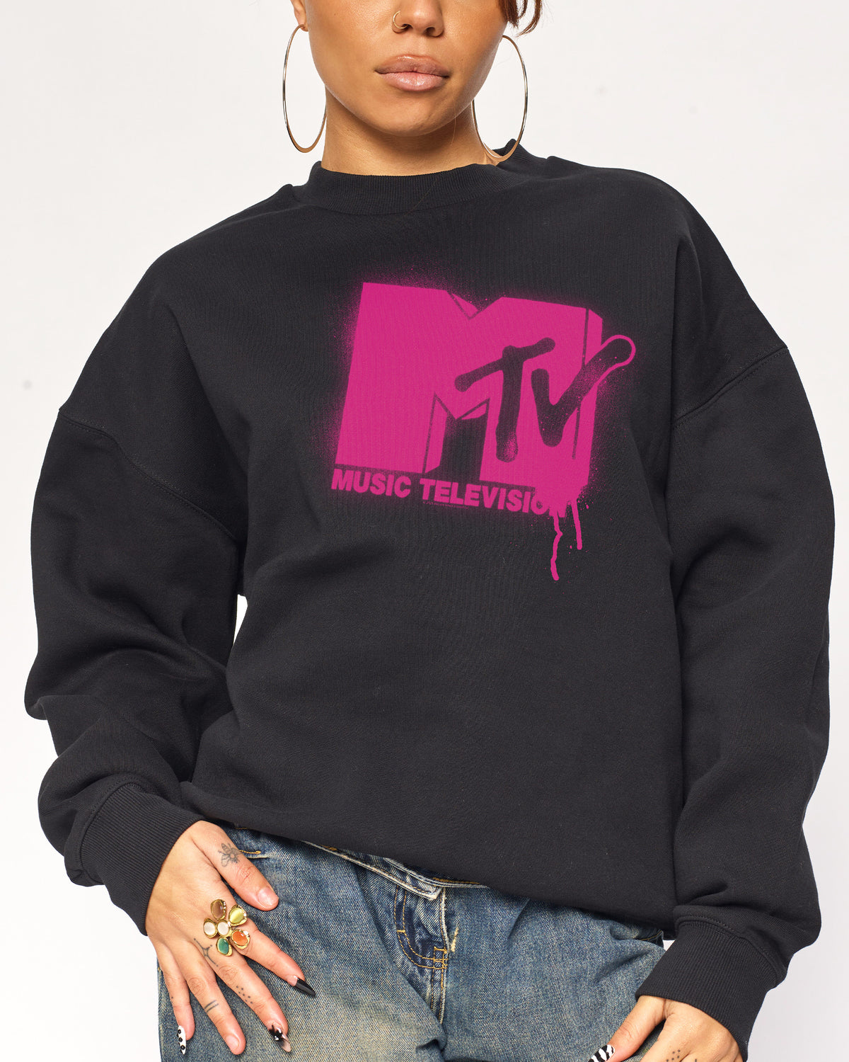 Graffiti Mtv Sweatshirt | Mtv | Threadheads Australia