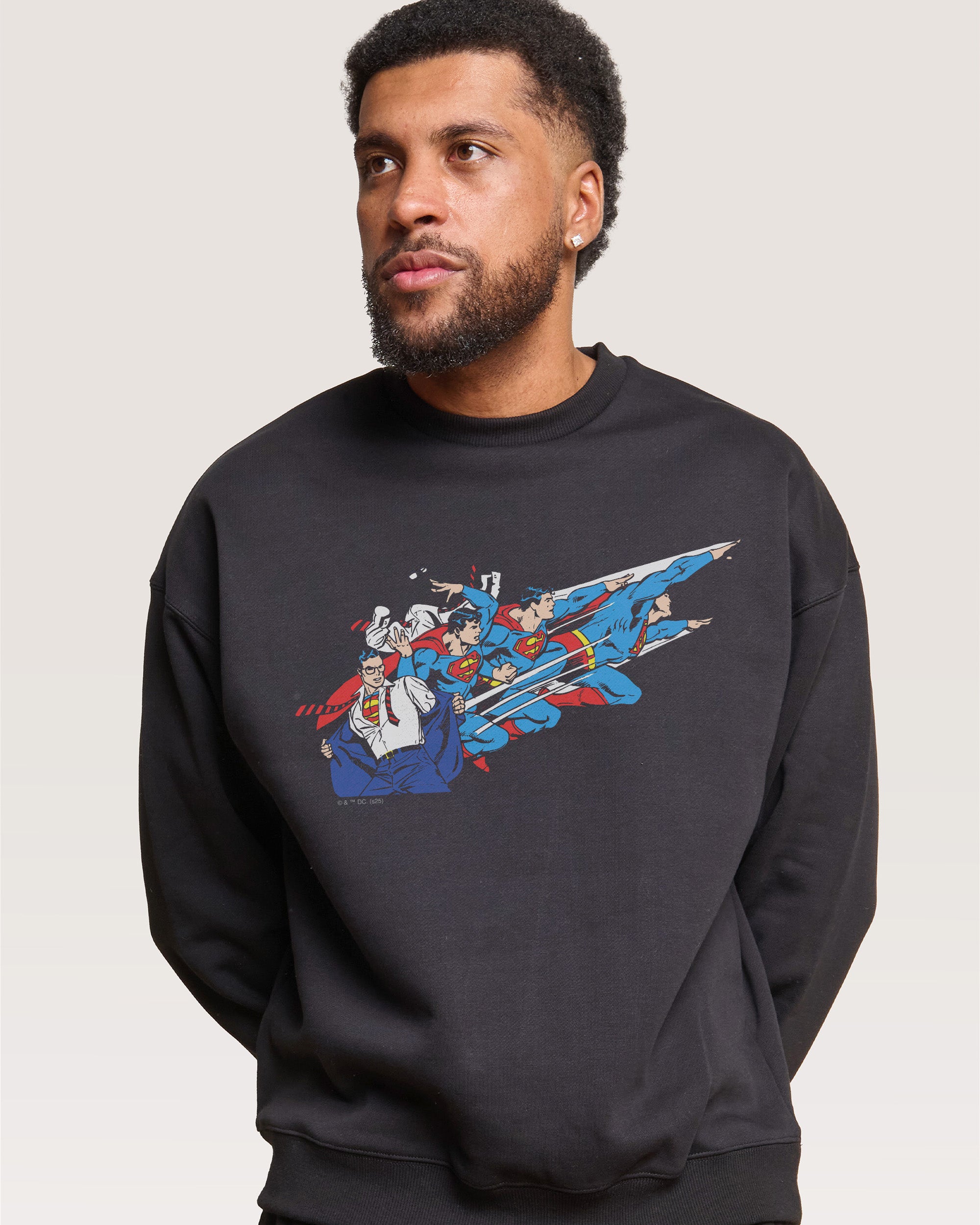 Superman Flying Sweatshirt