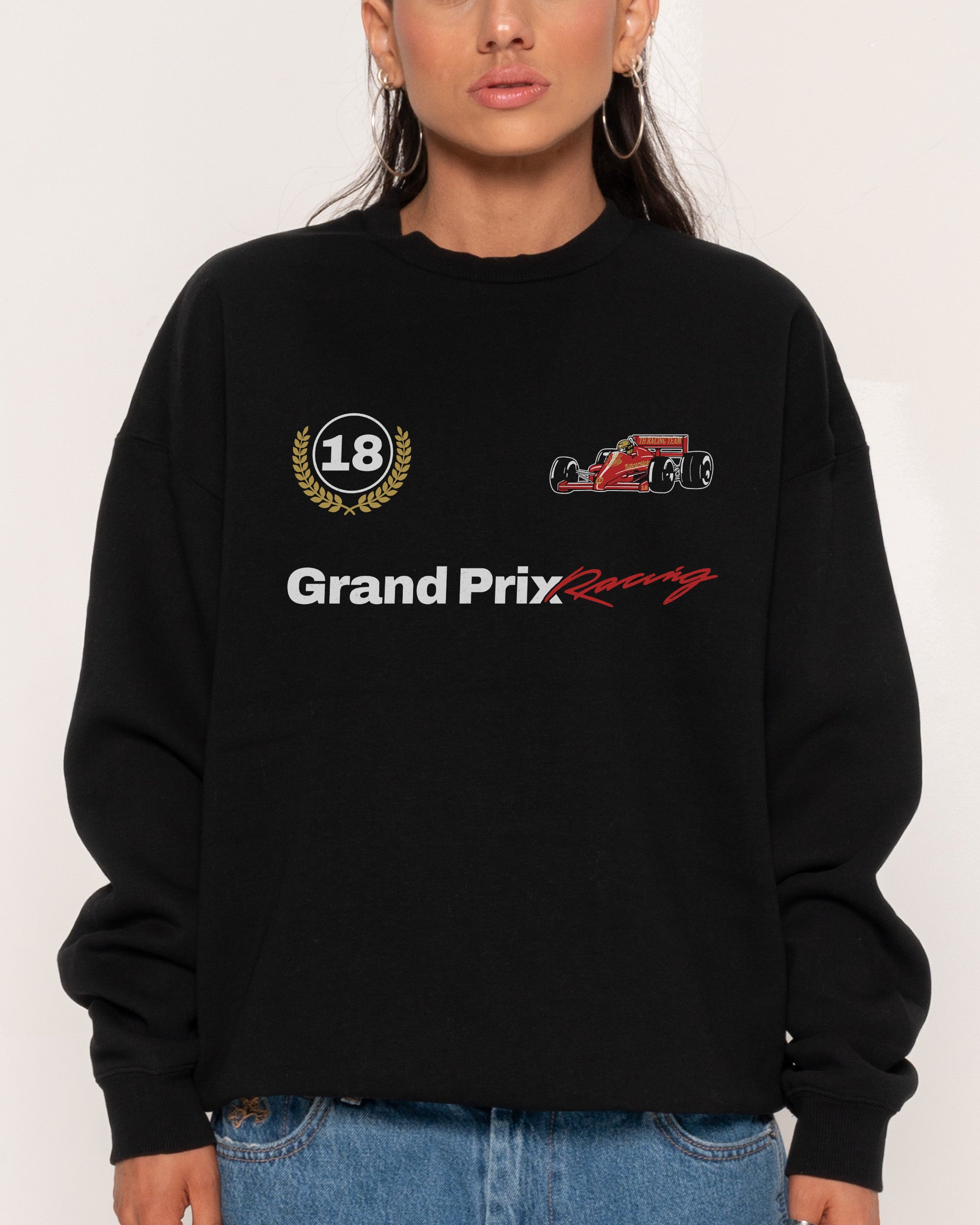 Grand Prix Racing Black Sweatshirt