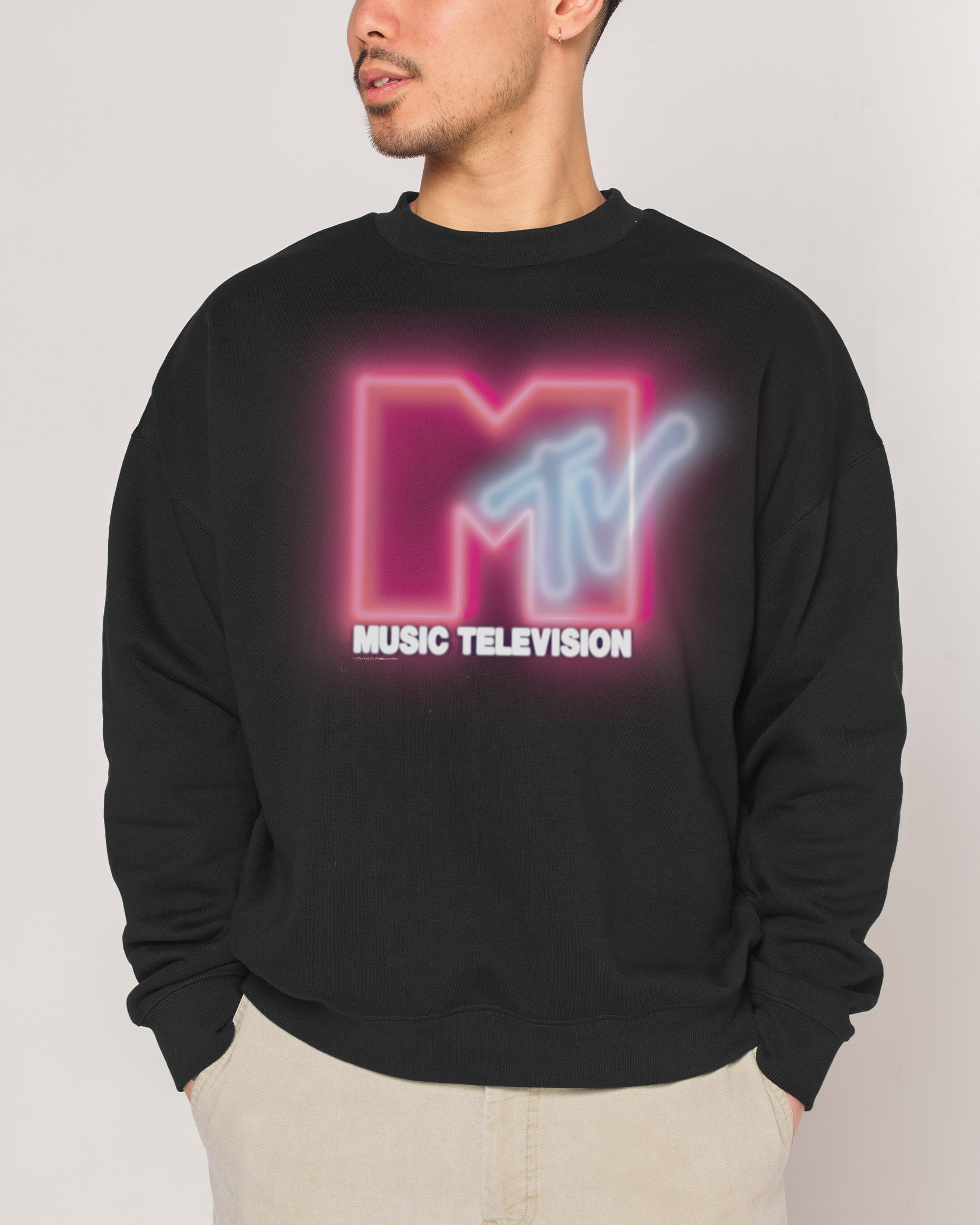 Neon MTV Logo Sweatshirt | Official MTV collab