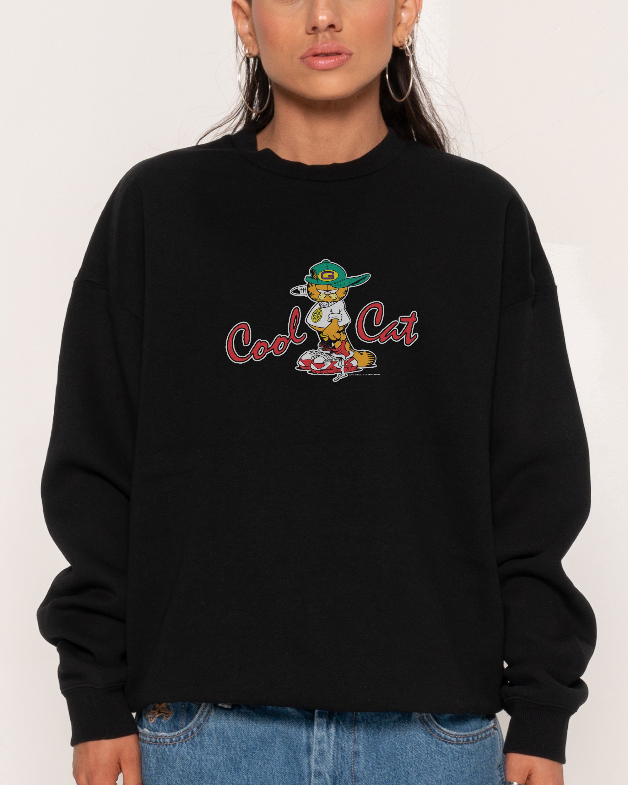 Garfield the G Black Sweatshirt