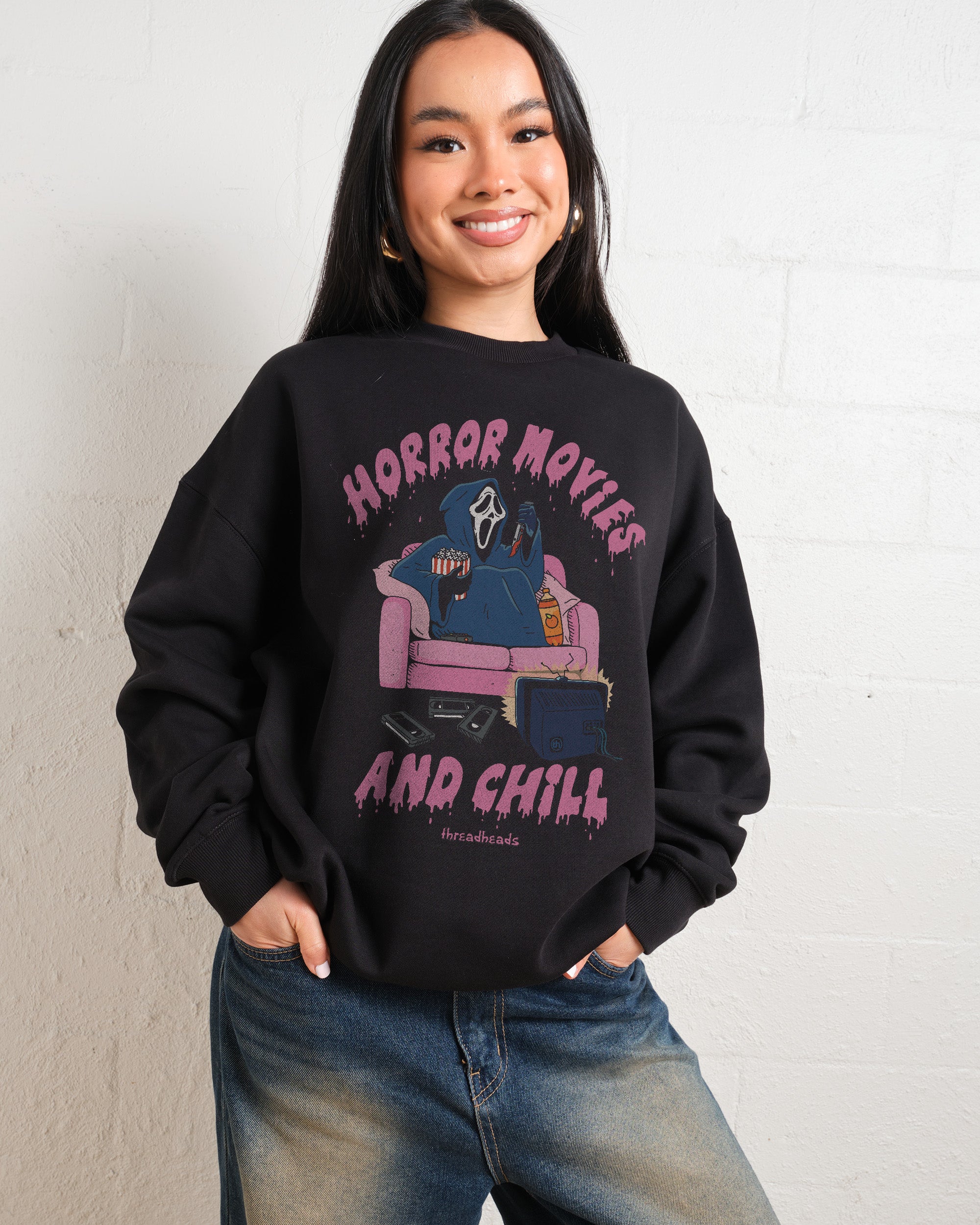 Horror Movies and Chill Sweatshirt Australia Online